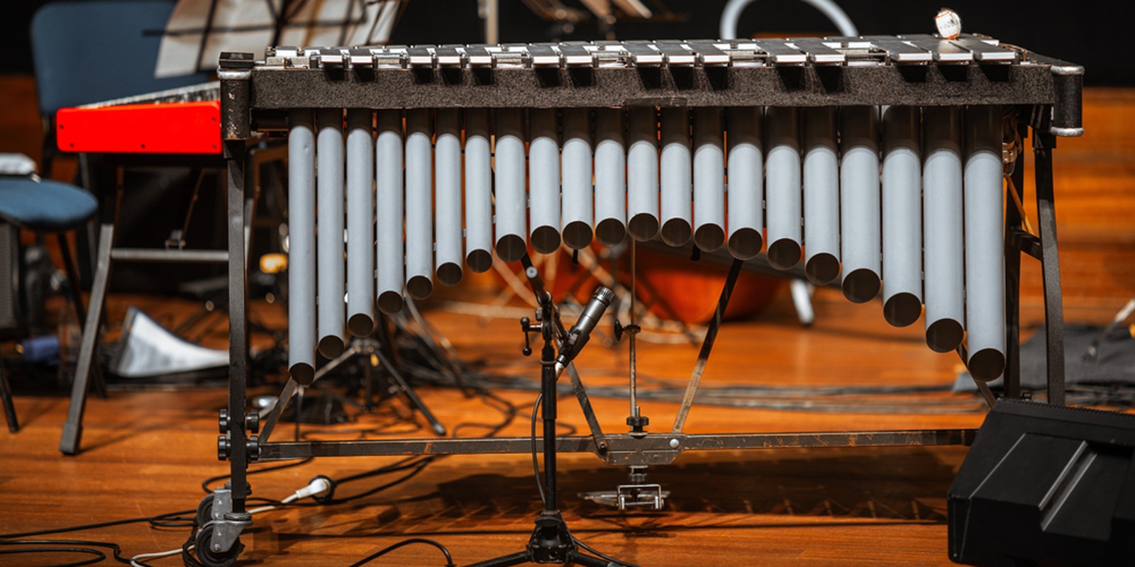 Vibraphon auf einer Bühne