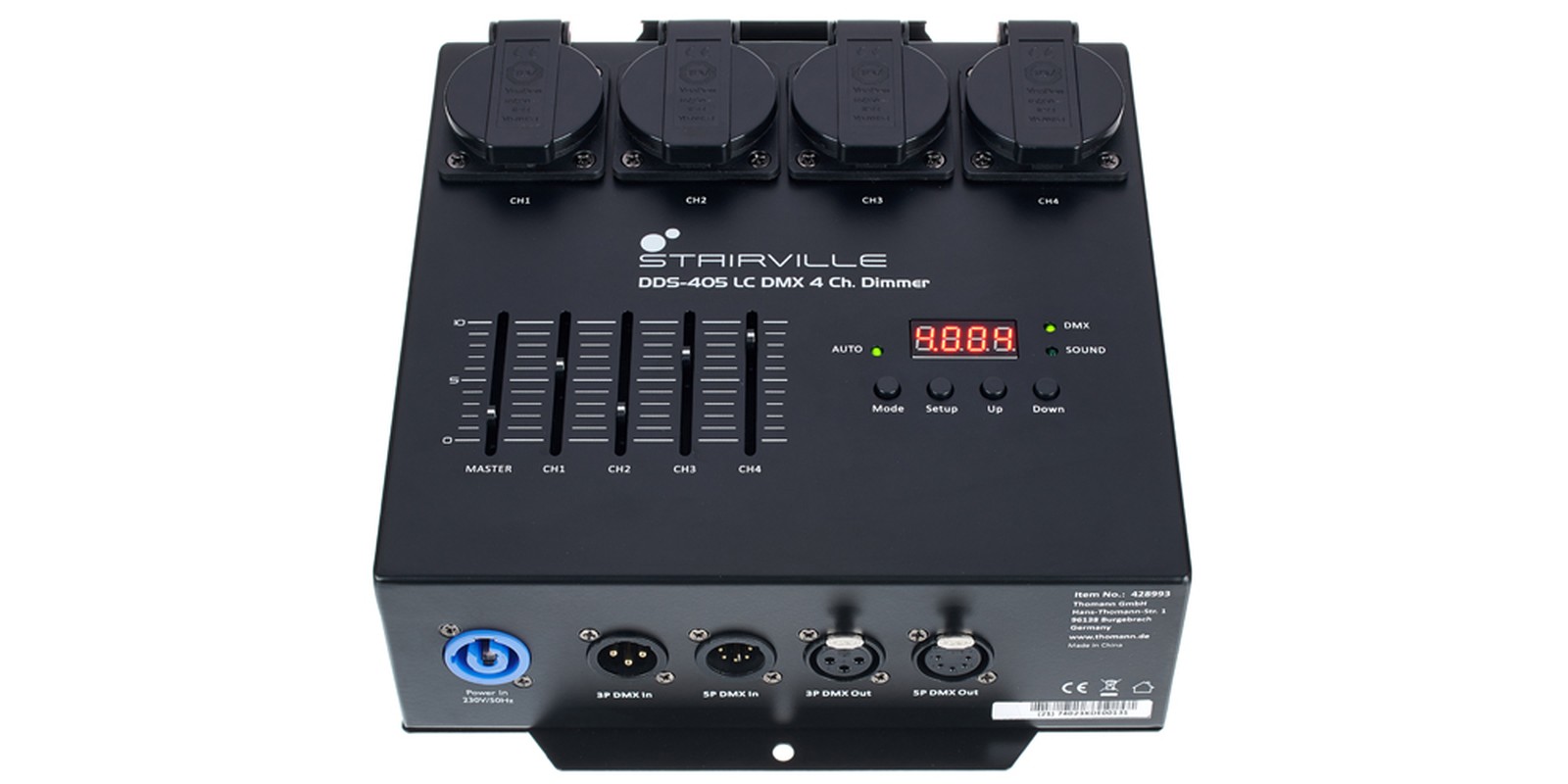 Stairville DDS-405 LC DMX 4 Ch. Dimmer