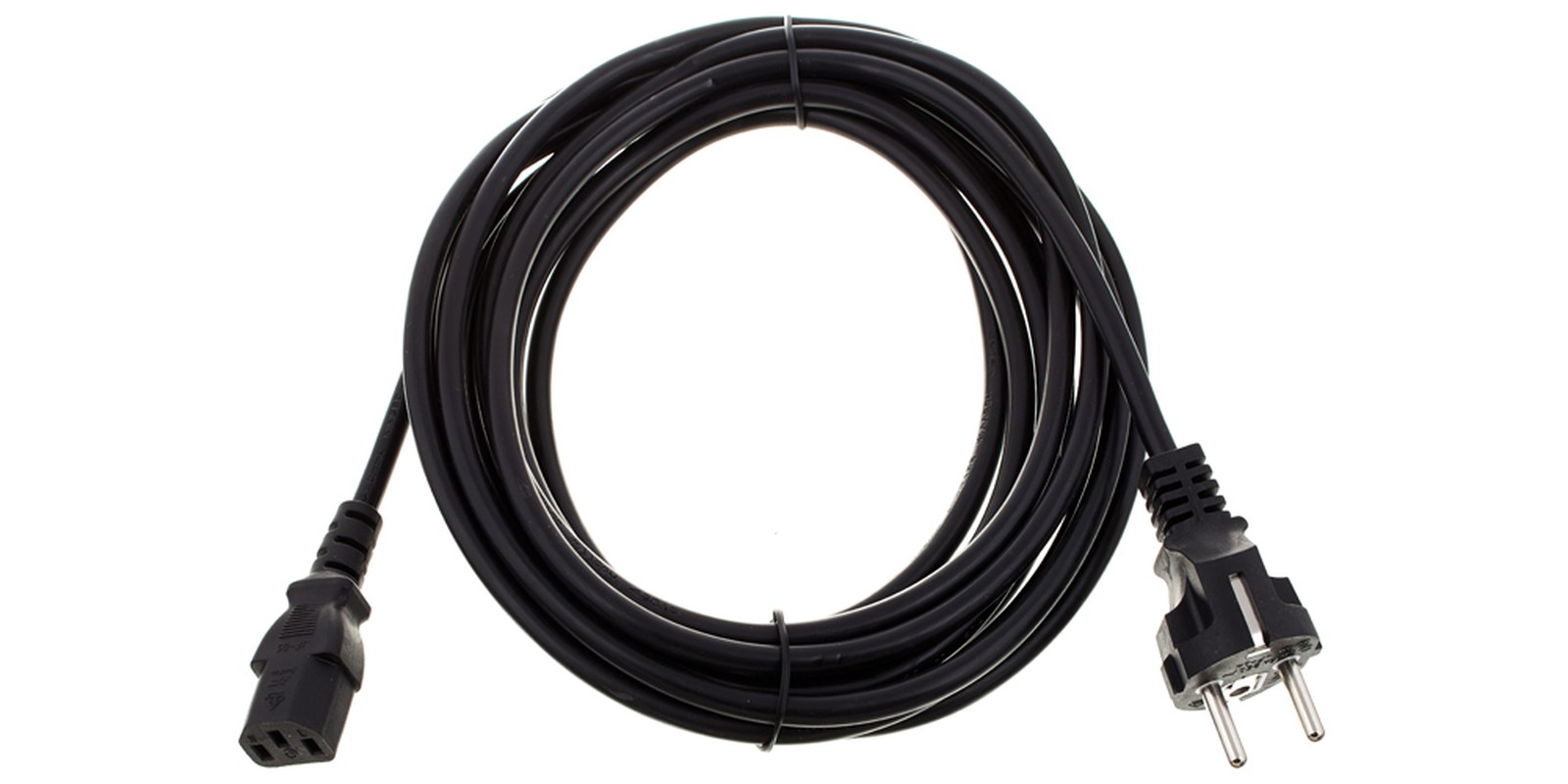 the sssnake Schutzkontakt Netzkabel 5m