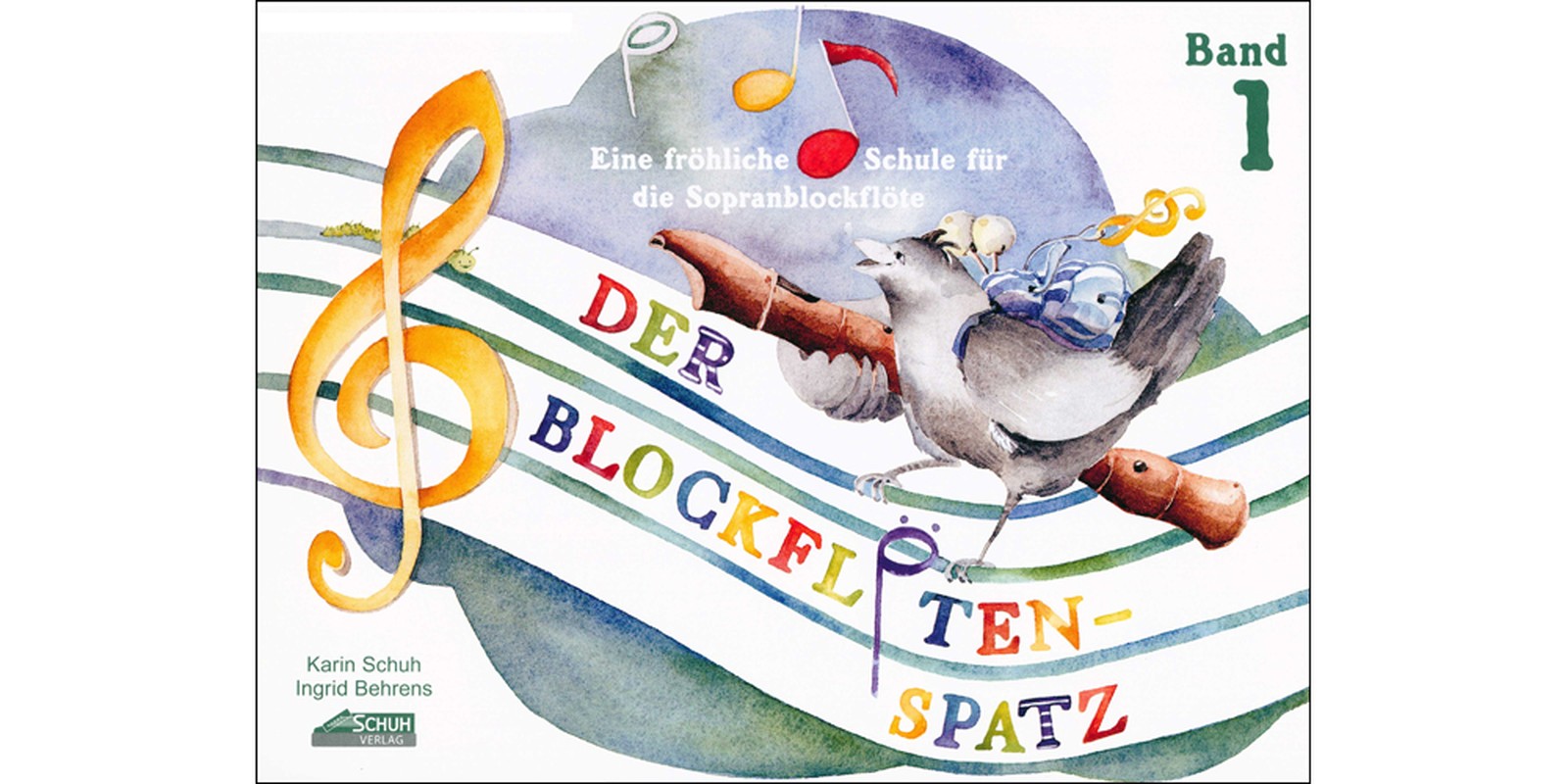 Schuh Verlag Der Blockflötenspatz 1 Lehrbuch