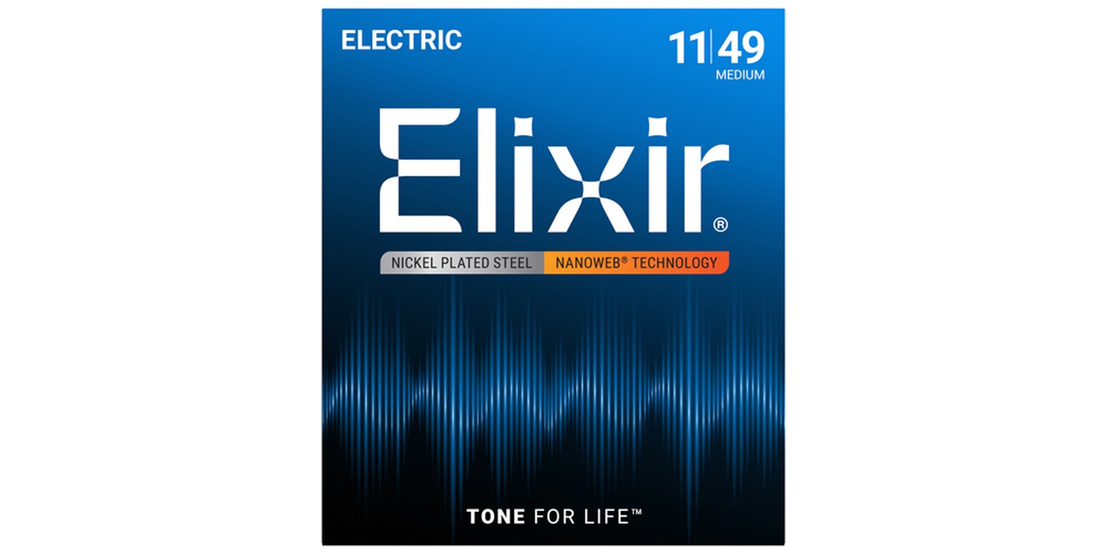 Elixir Nanoweb Medium E-Gitarrensaiten