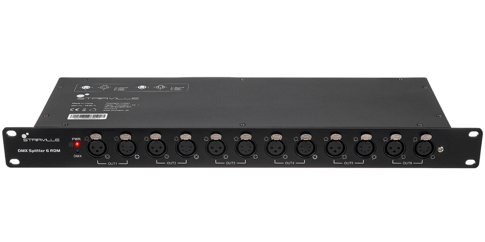 Stairville DMX Splitter 6 RDM