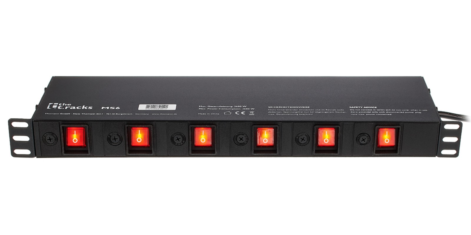 the t.racks Power MS6
