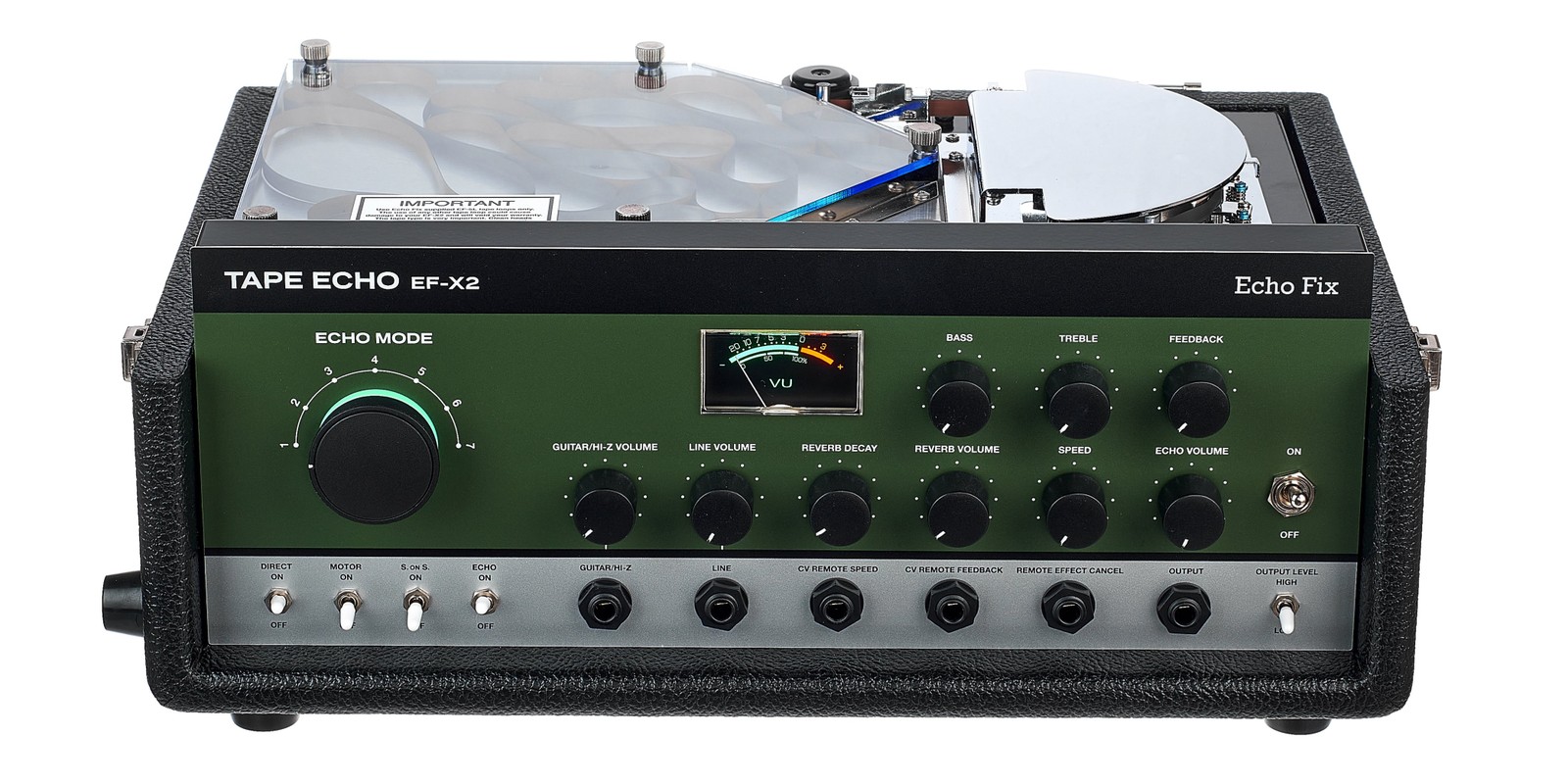 Echo Fix EF-X2 Tape Echo Green - Tape Delay mit Reverb