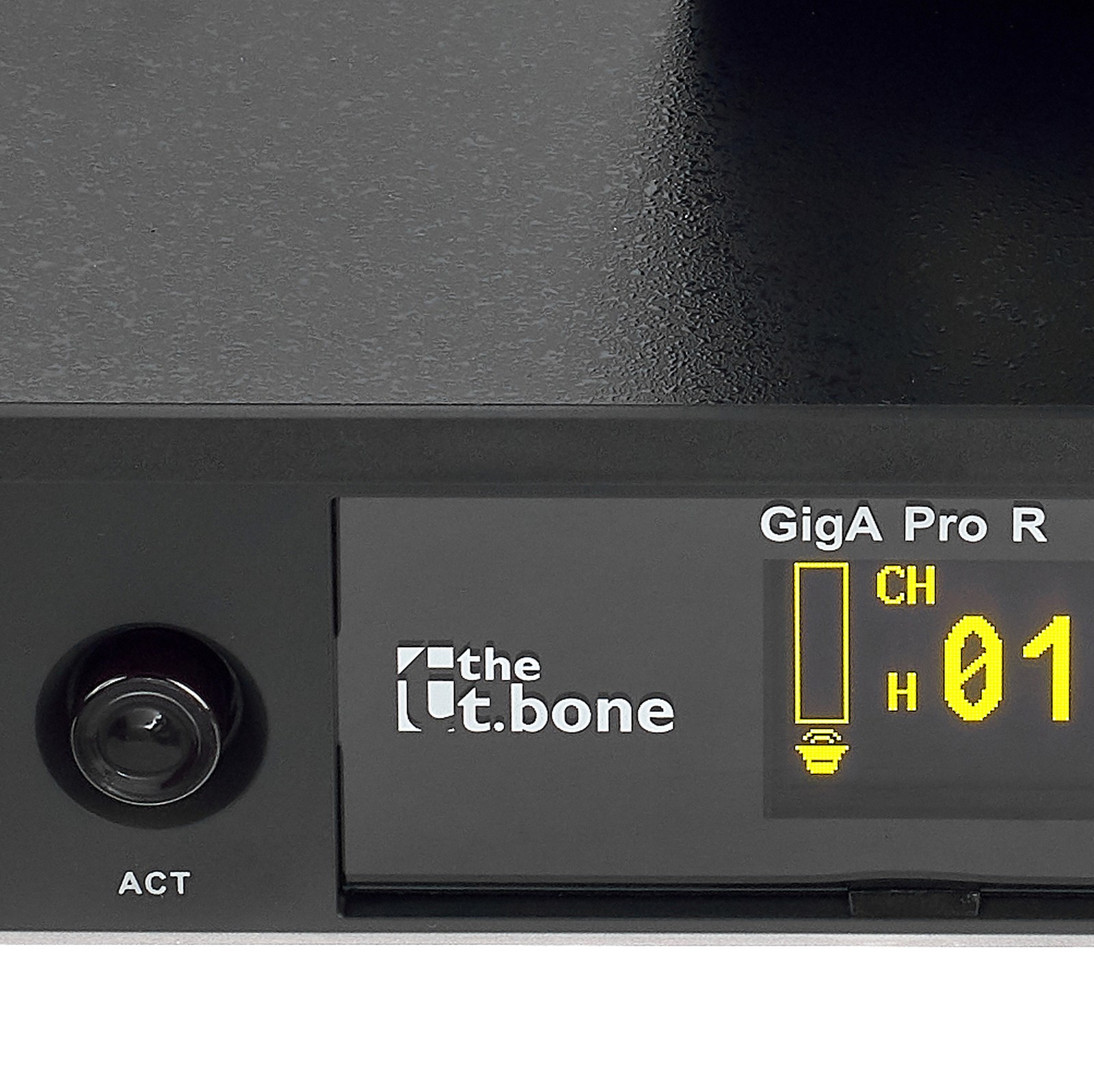 Display des the t.bone GigA Pro True Diversity Empfängers