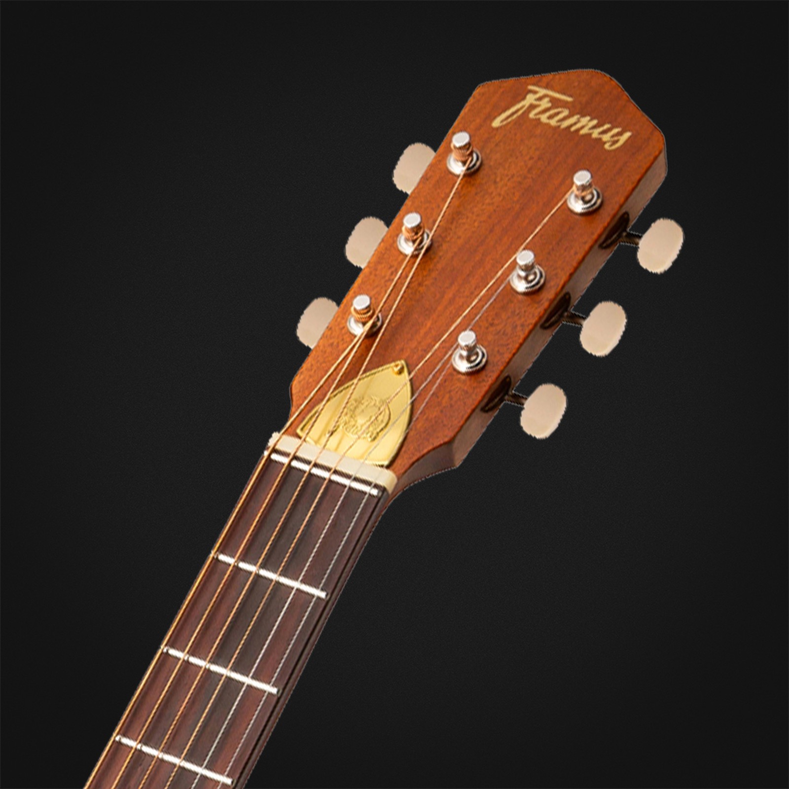 Kopfplatte der Framus Vintage Hootenanny 6 HP