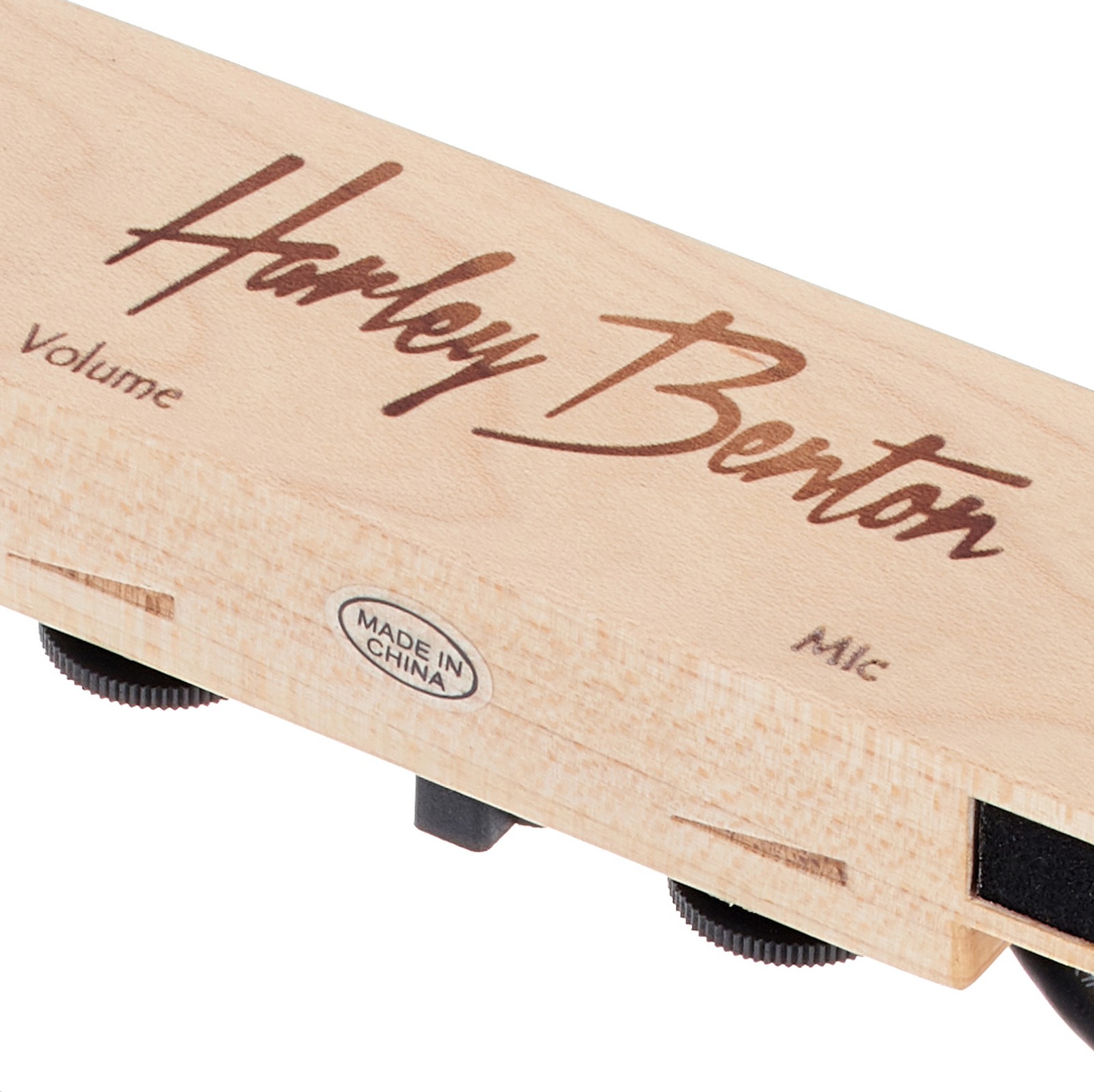 Magnetischer Schalllochtonabnehmer für Westerngitarre von Harley Benton