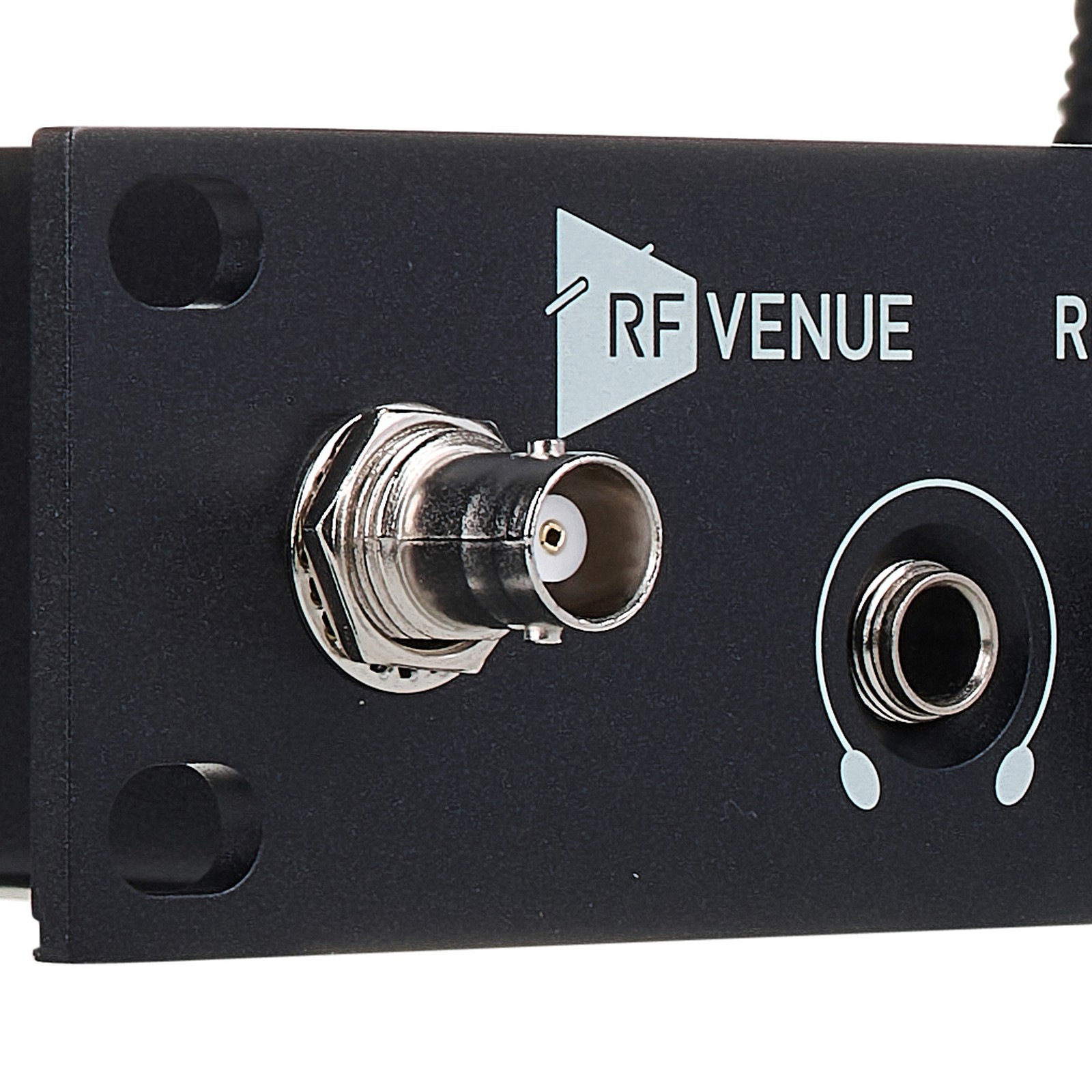 RF Venue Logo on the RF-PA Transmitter