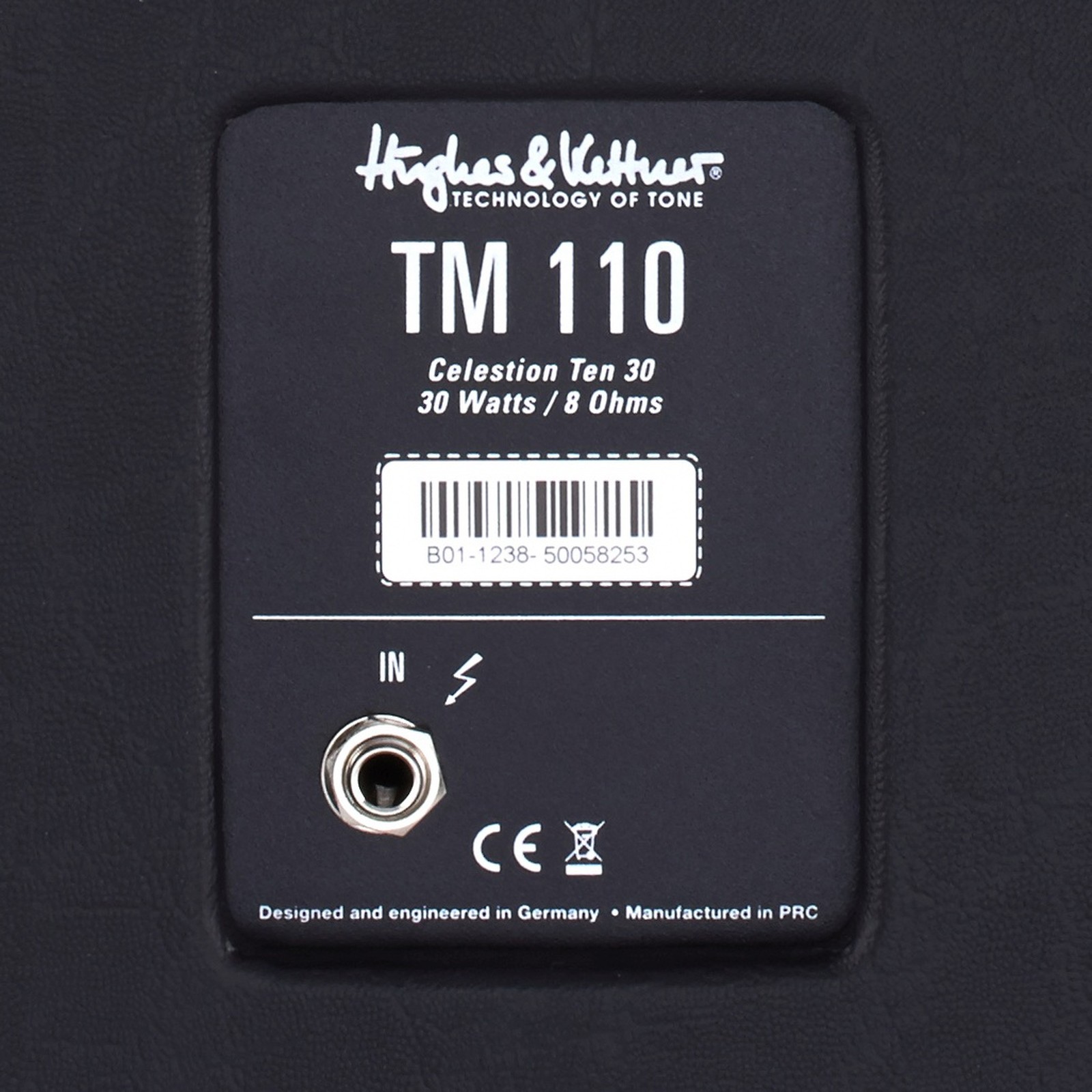 Hughes & Kettner TubeMeister 110 Box, rear view with sockets