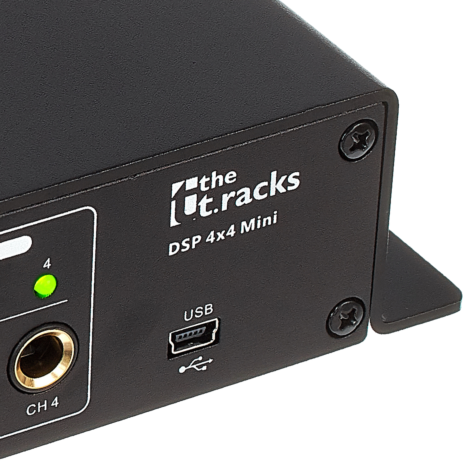 the t.racks Logo am DSP 4x4 Mini Kompakter 4-Kanal DSP