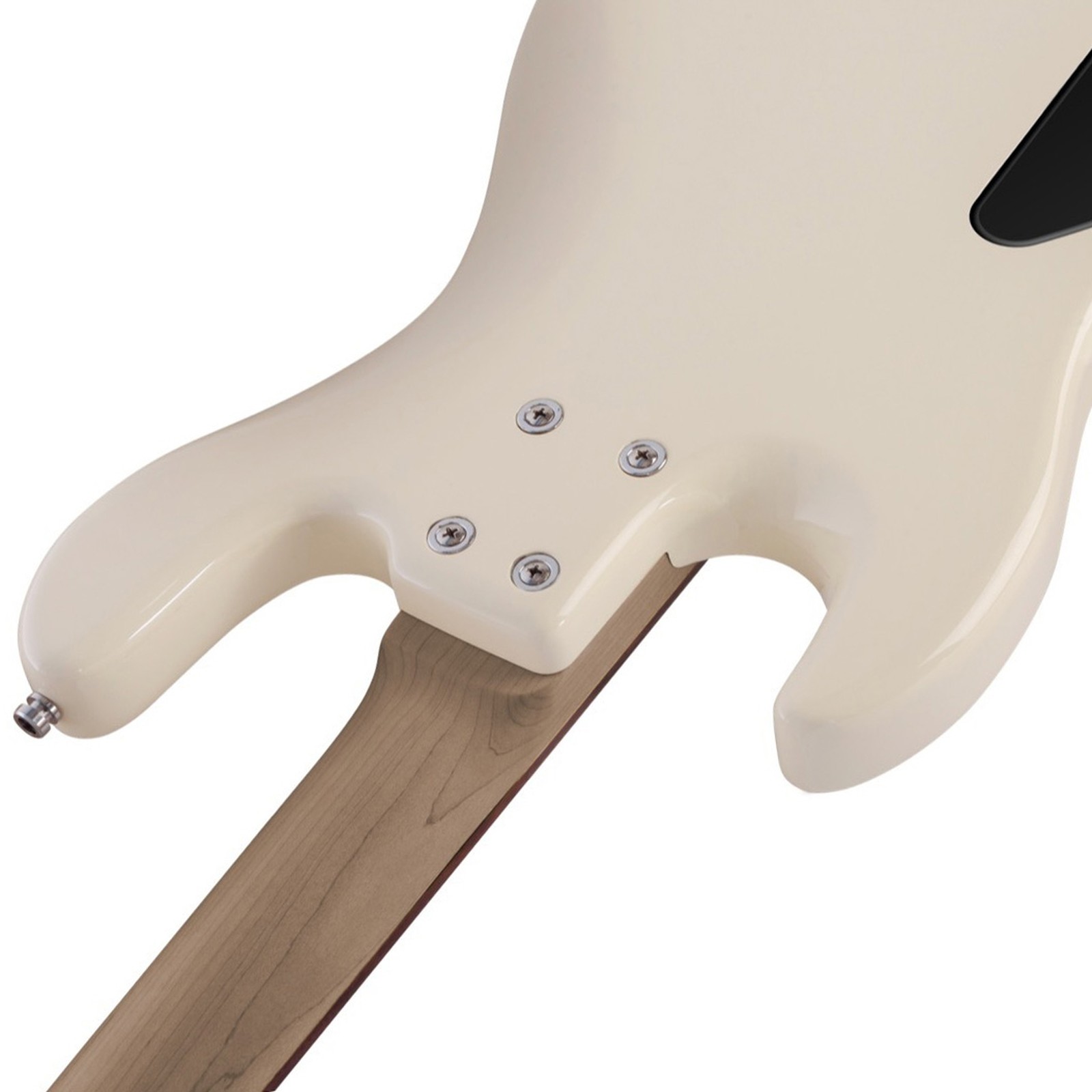Pickups, Sadowsky MetroExpress 21 Vintage JJ 4 Fretless-with-lines White, fretless bass guitar