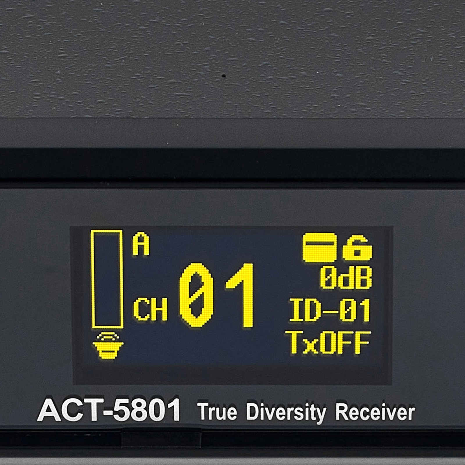 Display des Mipro ACT-5801