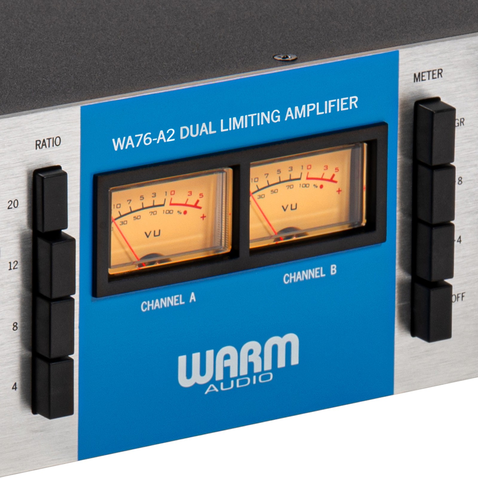 VU-Meter des Warm Audio WA76-A2 FET-Kompressors