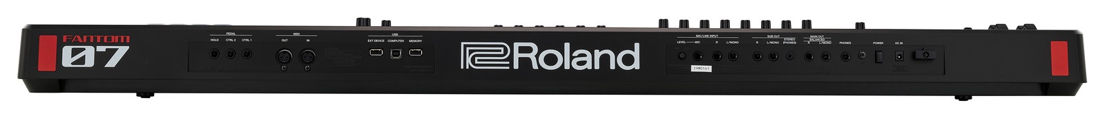 Roland Fantom Synthesizer Anschlüsse