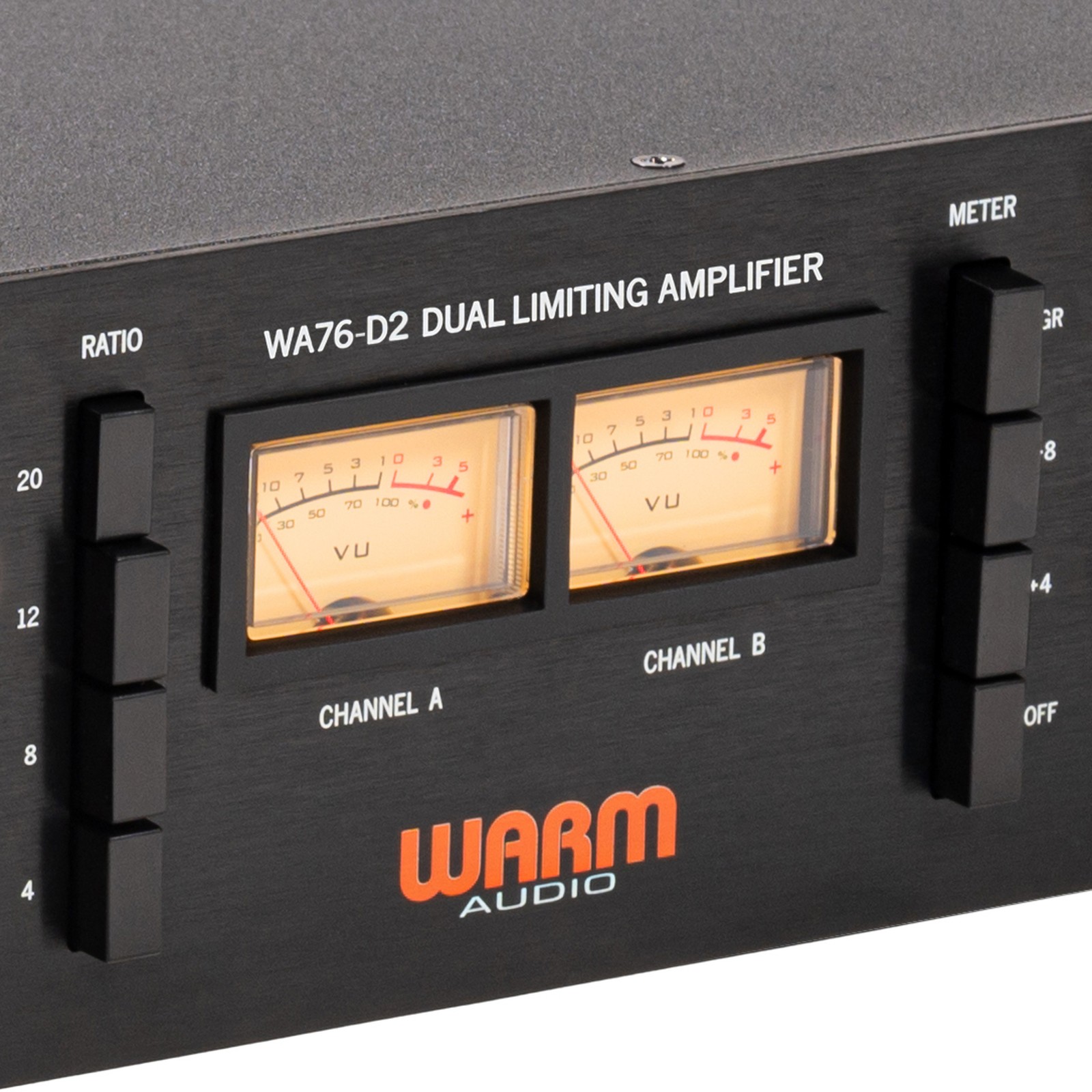 VU-Meter des Warm Audio WA76-D2 FET-Kompressors