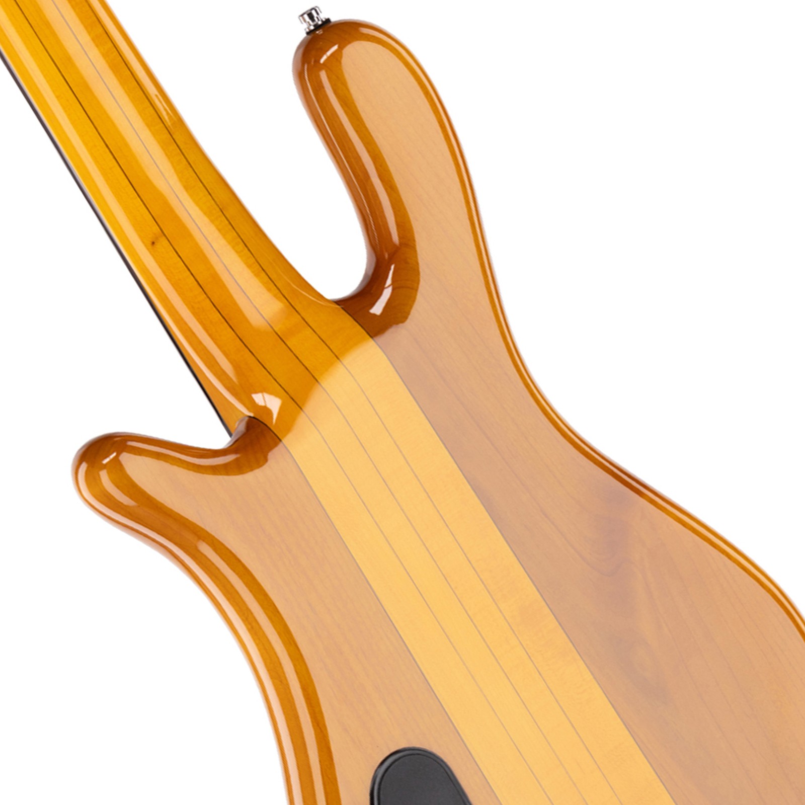 Rear view, Warwick RockBass Streamer Neckthru I 5 Honey Violin, five-string bass