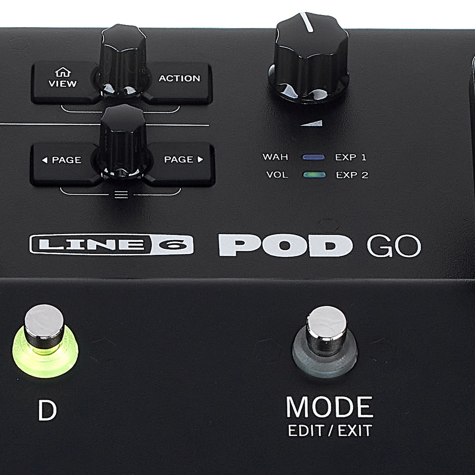 Fußtaster des Line6 Pod GO 