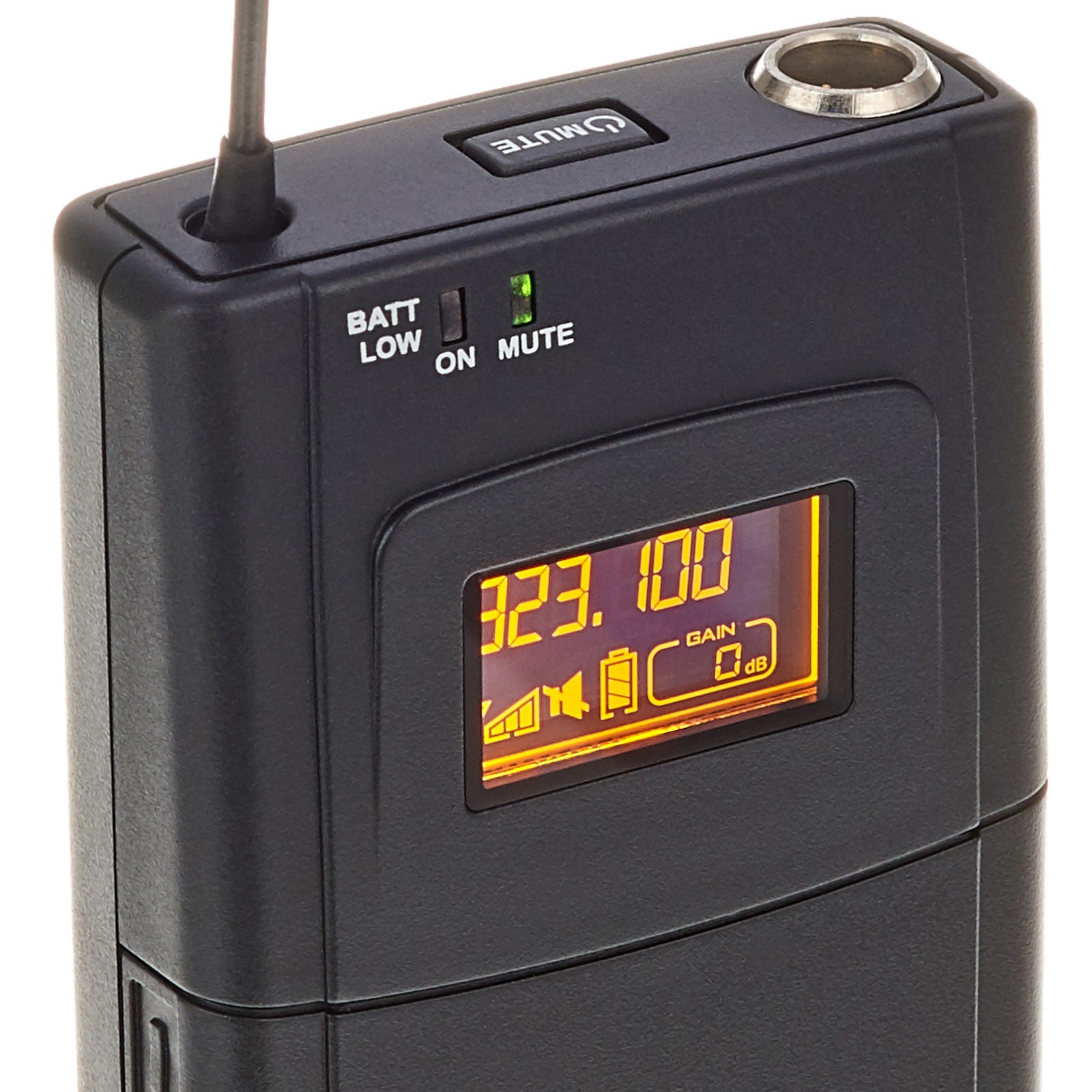 the t.bone free solo 823 MHz bodypack transmitter