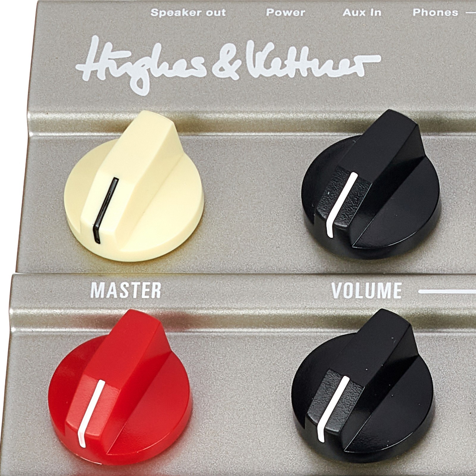 Dettaglio manopole dell’Hughes & Kettner Spirit AmpMan Classic