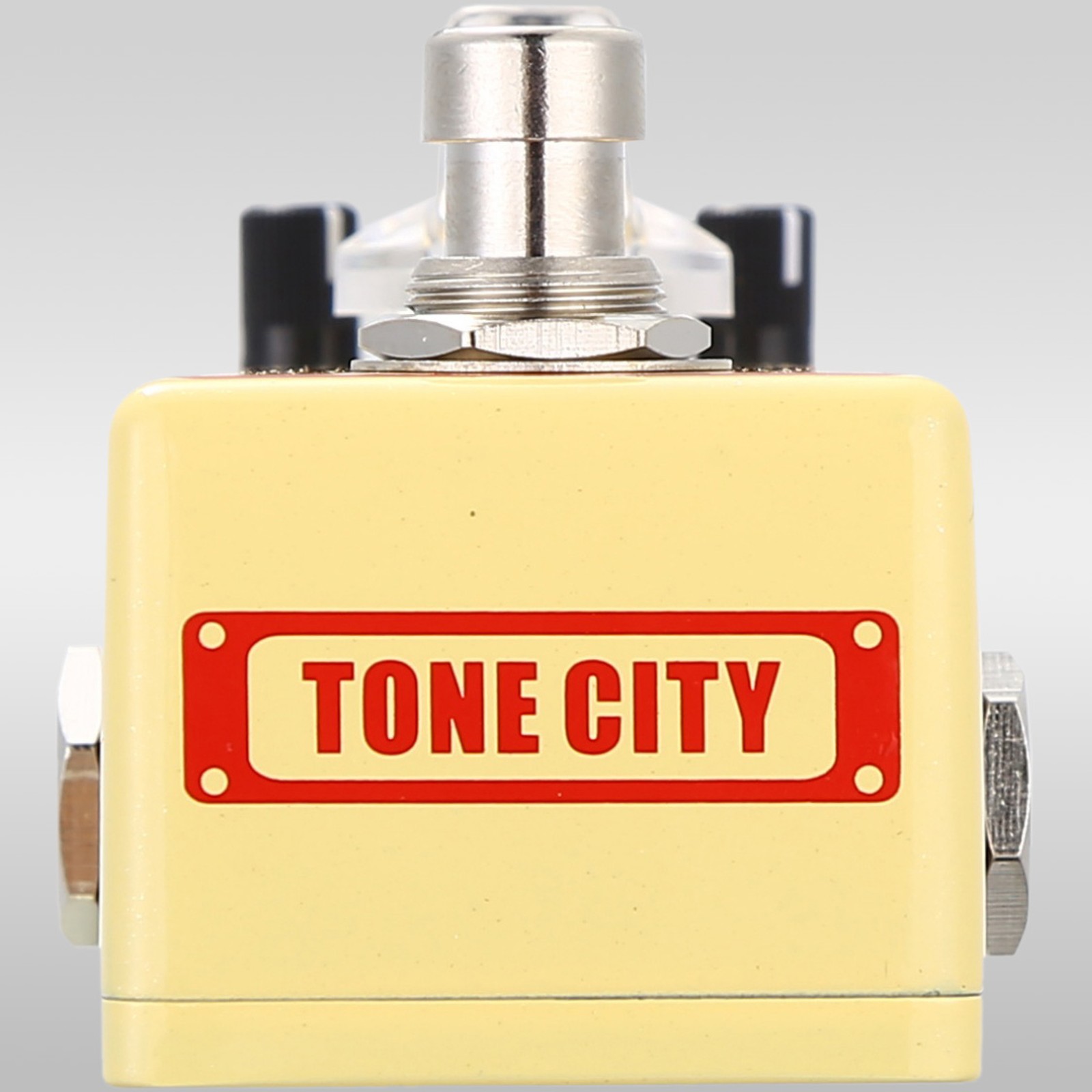 Footswitch on the Tone City Sweet Cream low-gain overdrive pedal