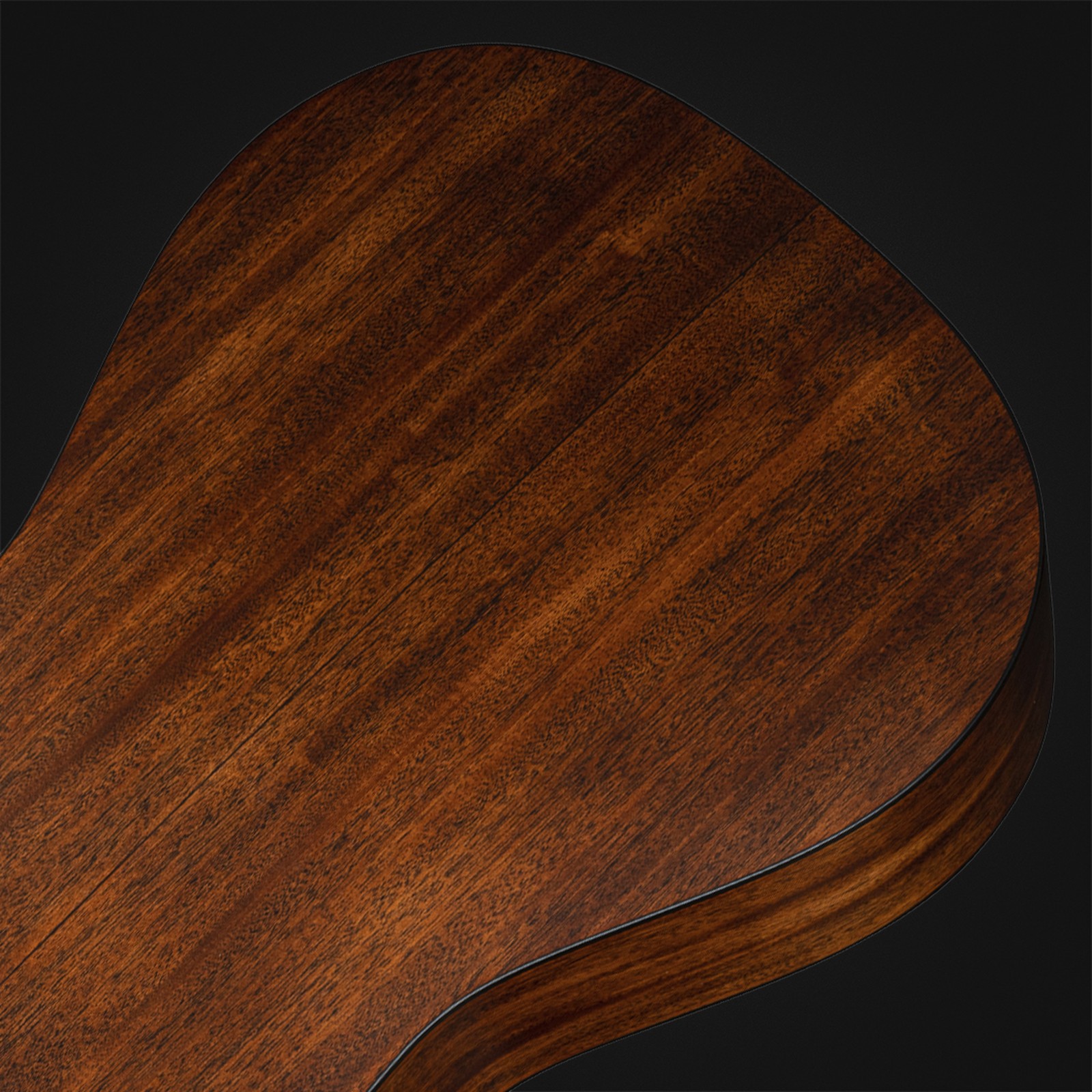 Rückseite der Martin Guitars D18 Satin 1935 Burst LH