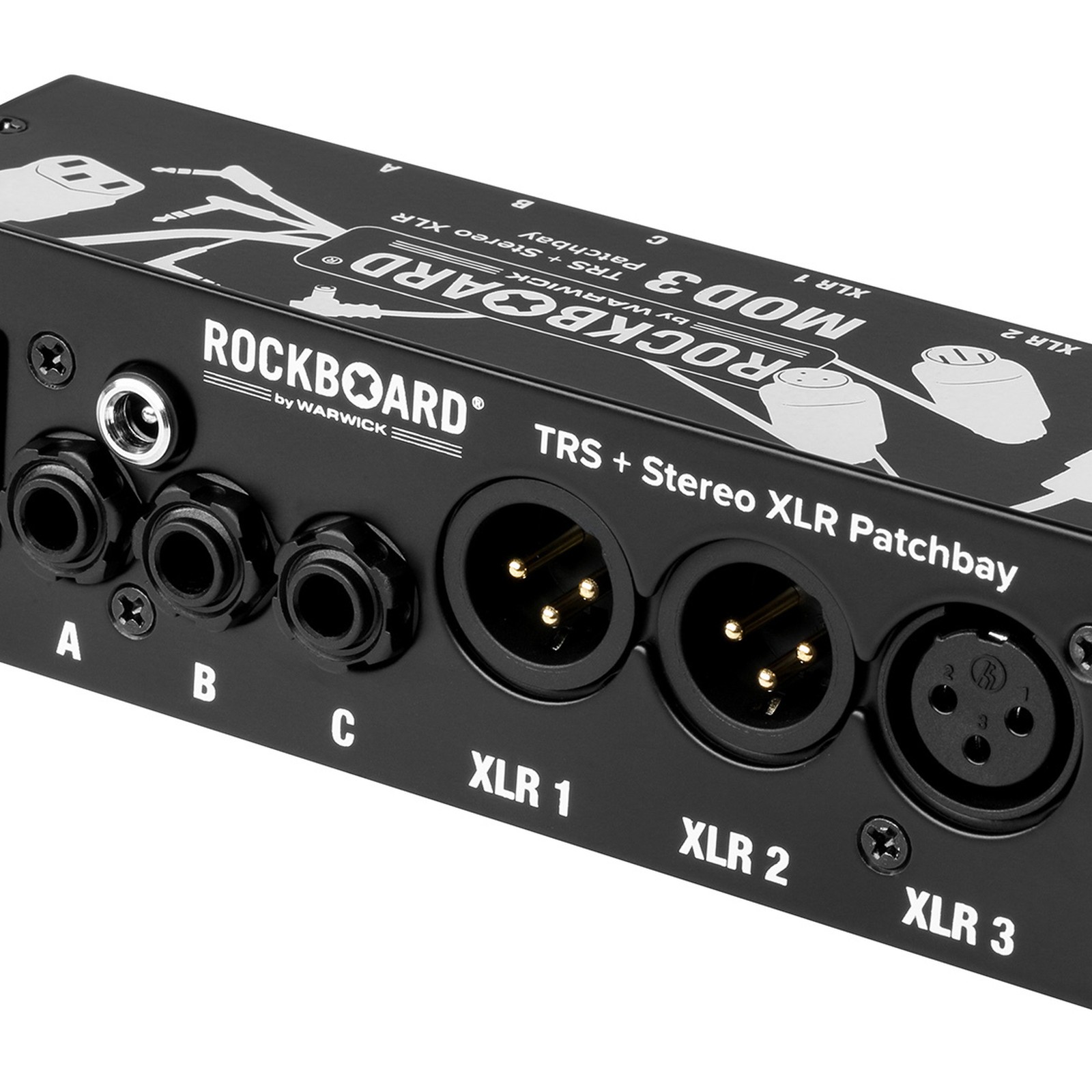 Rockboard MOD 3 V2 TRS & XLR Patch Bay