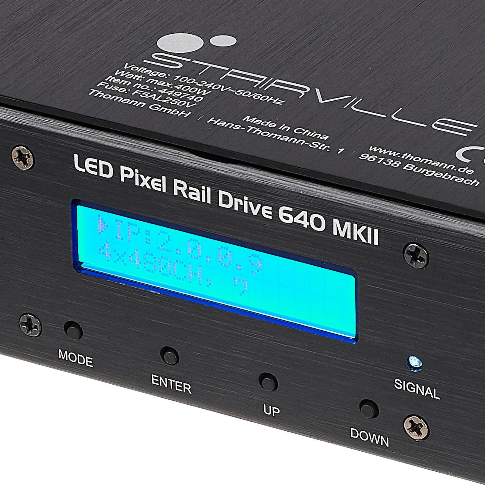 Stairville LED Pixel Rail Drive 640 MKII Controller