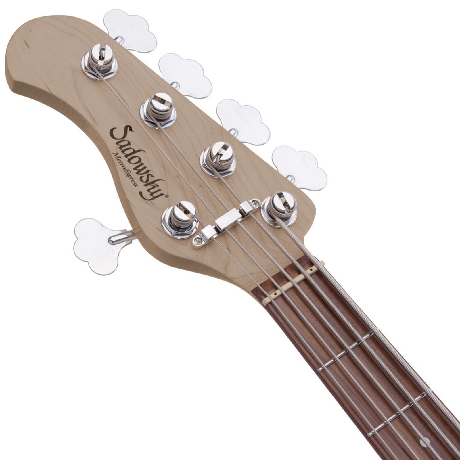 Kopfplatte des Sadowsky MetroExp21 Vint JJ5 Morado LH BK