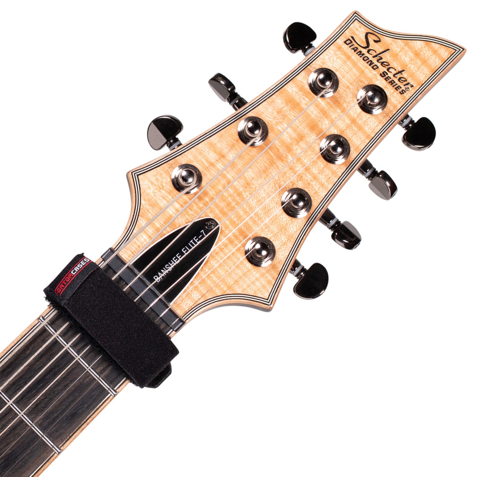 Gator Guitar Fret Mute Black L im Einsatz