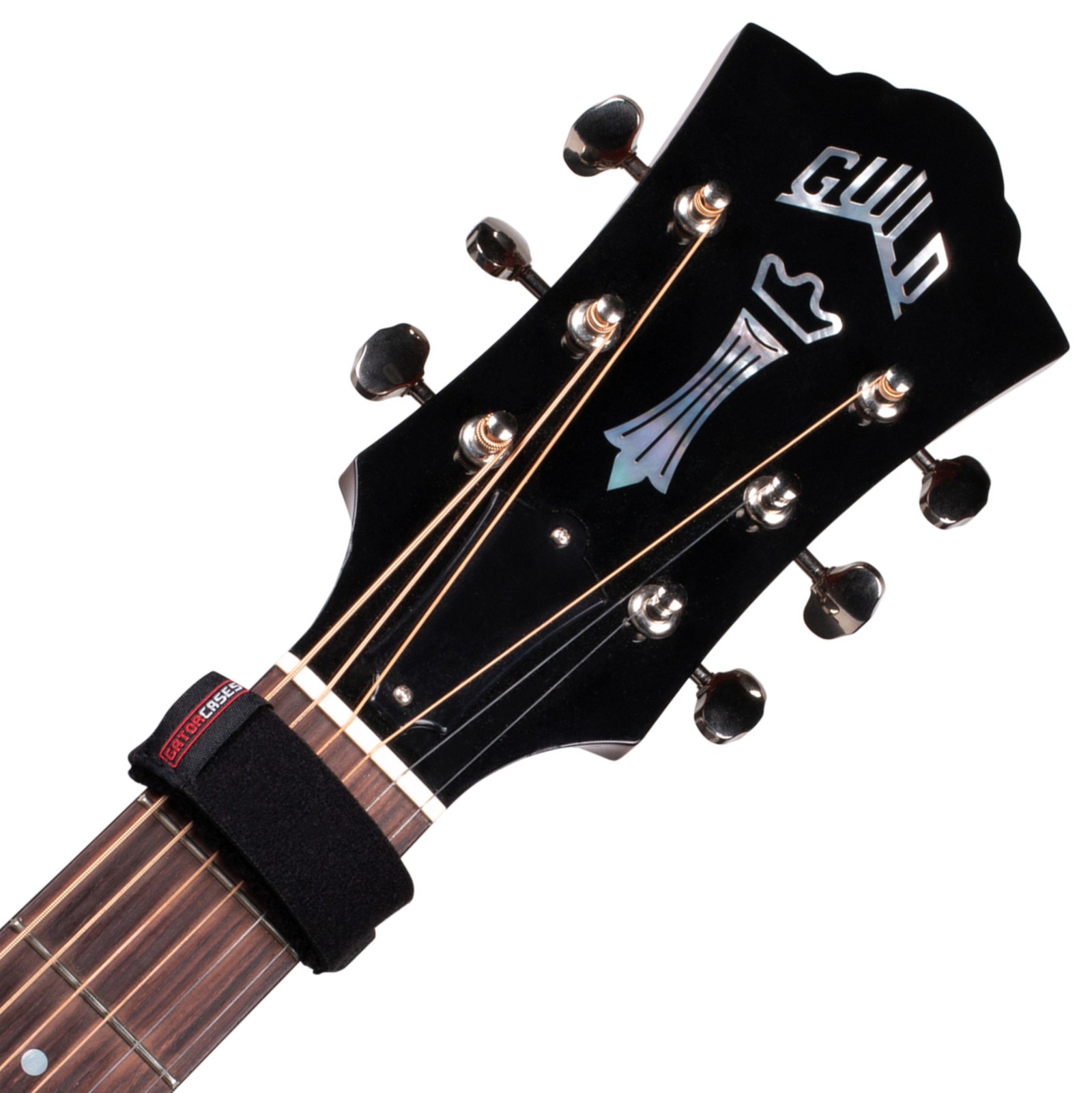 Gator Guitar Fret Mute Black S im Einsatz
