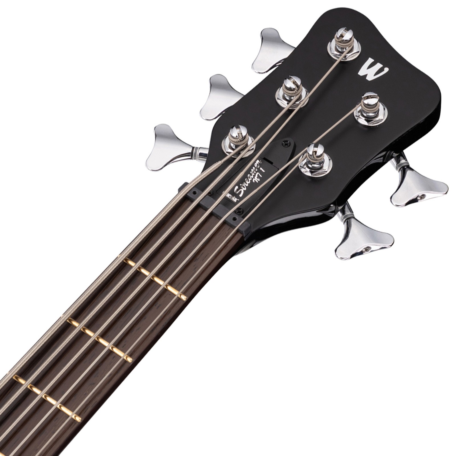 Kopfplatte des Warwick RB Streamer NTI 5 SBHP
