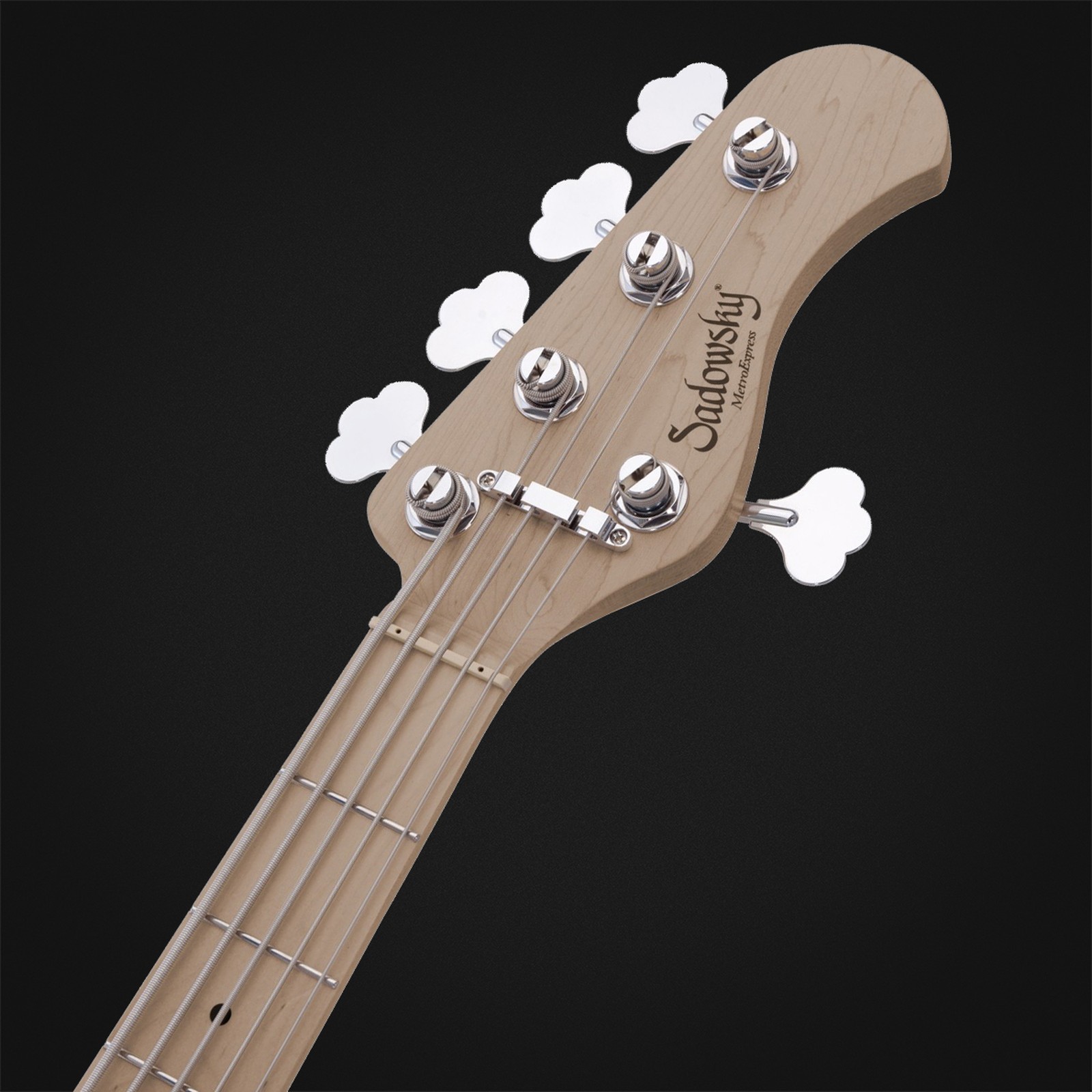 Sadowsky MetroExp21 HybPJ5 RM OWH, five-string bass guitar, headstock