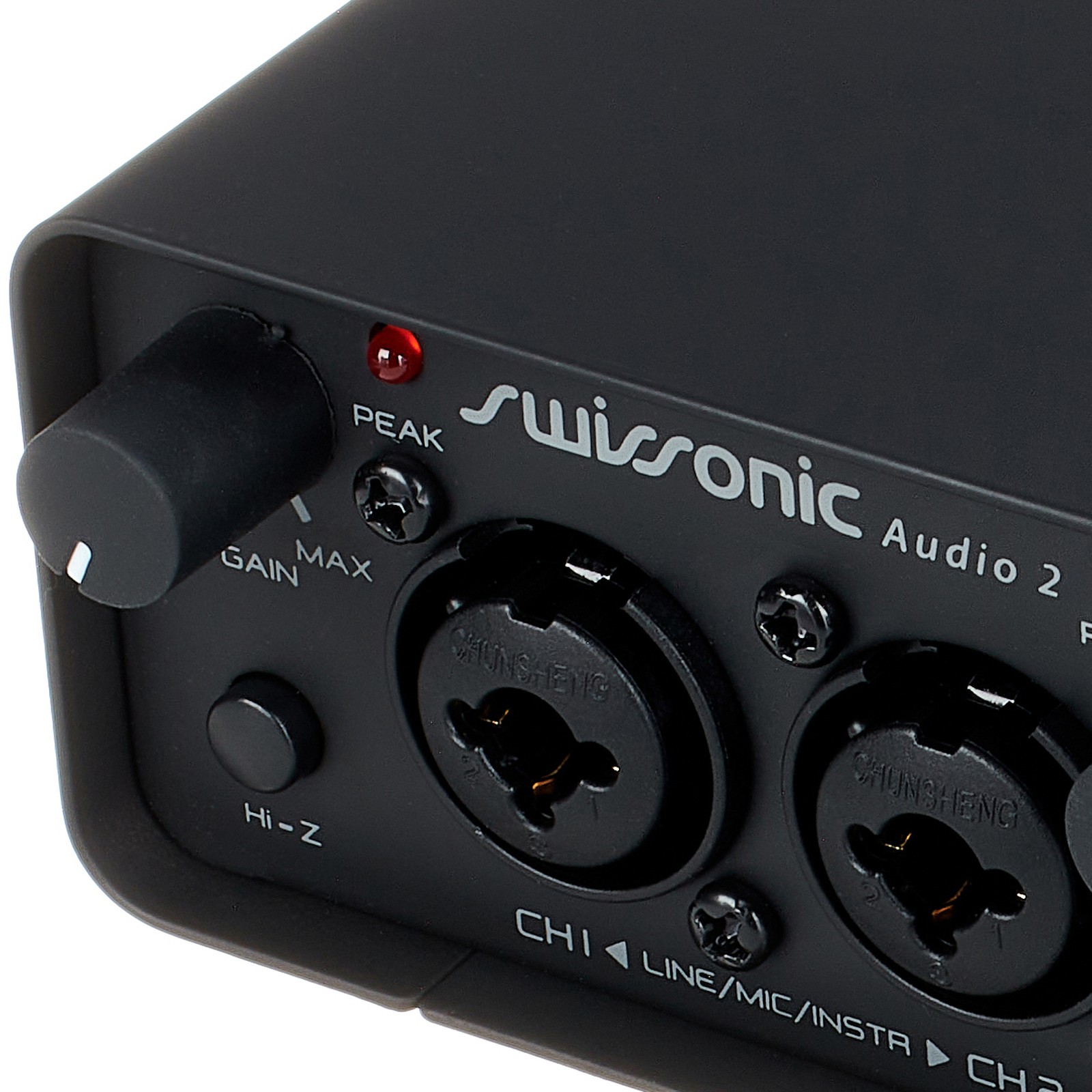 Swissonic Audio 2 Detail Logo