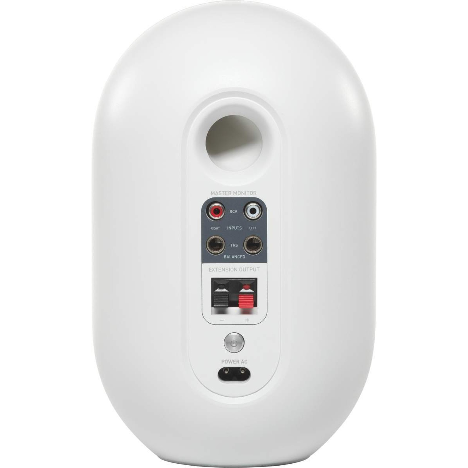 JBL 104-BT White rear with connections