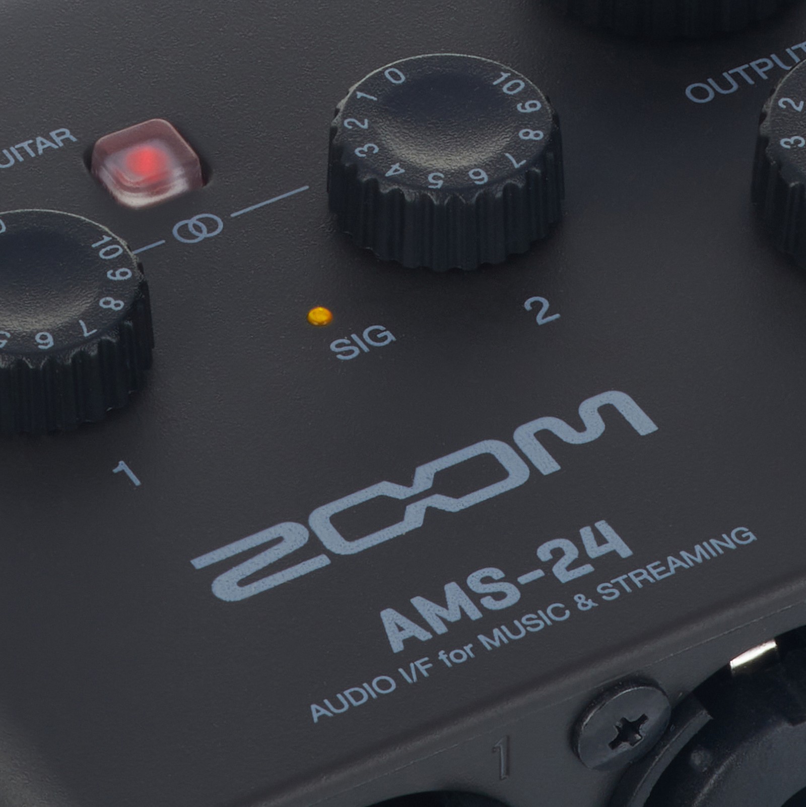 Zoom USB Audio Interface AMS-24 Potis