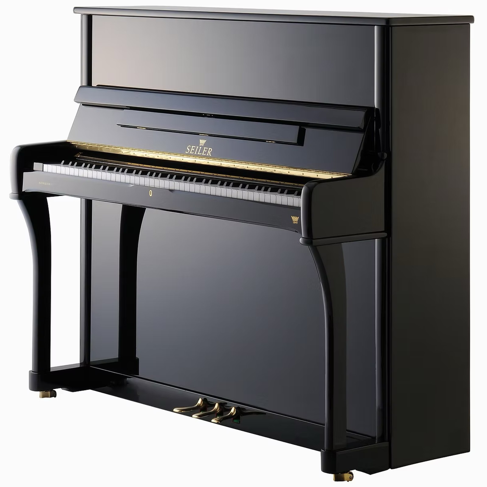 Seiler 126 Konsole Klavier
