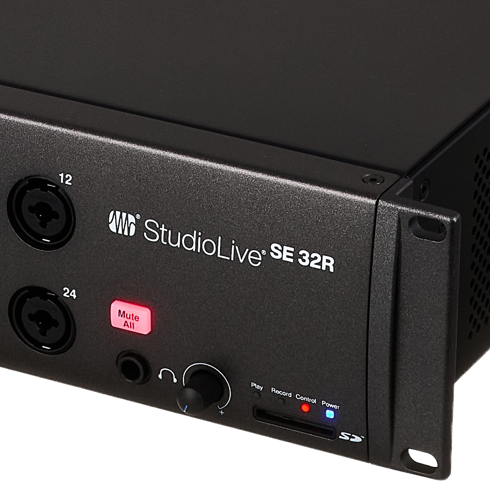 Herstellerlogo auf der Frontseite des Presonus StudioLive Series III SE 32R