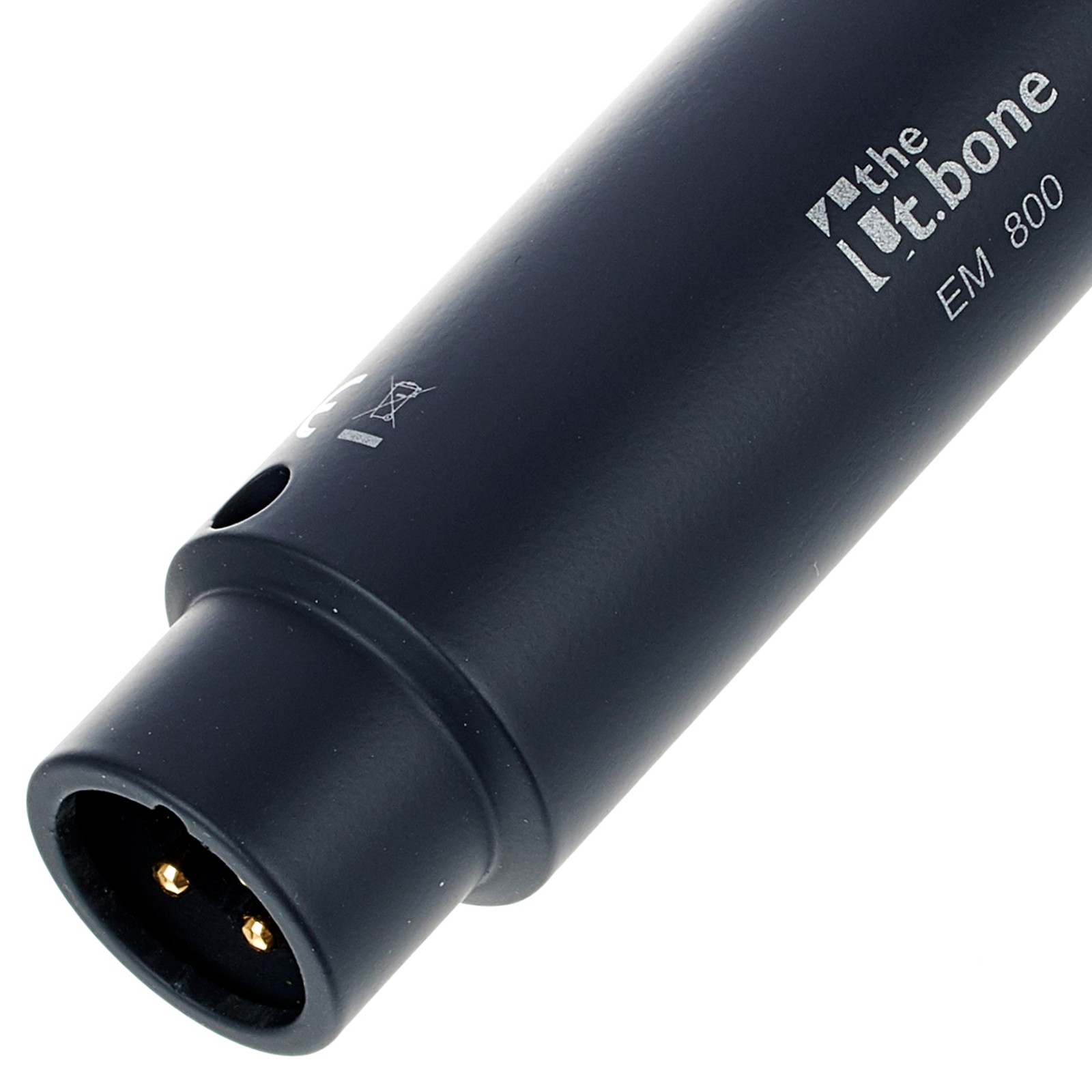 Small diaphragm condenser microphone XLR socket