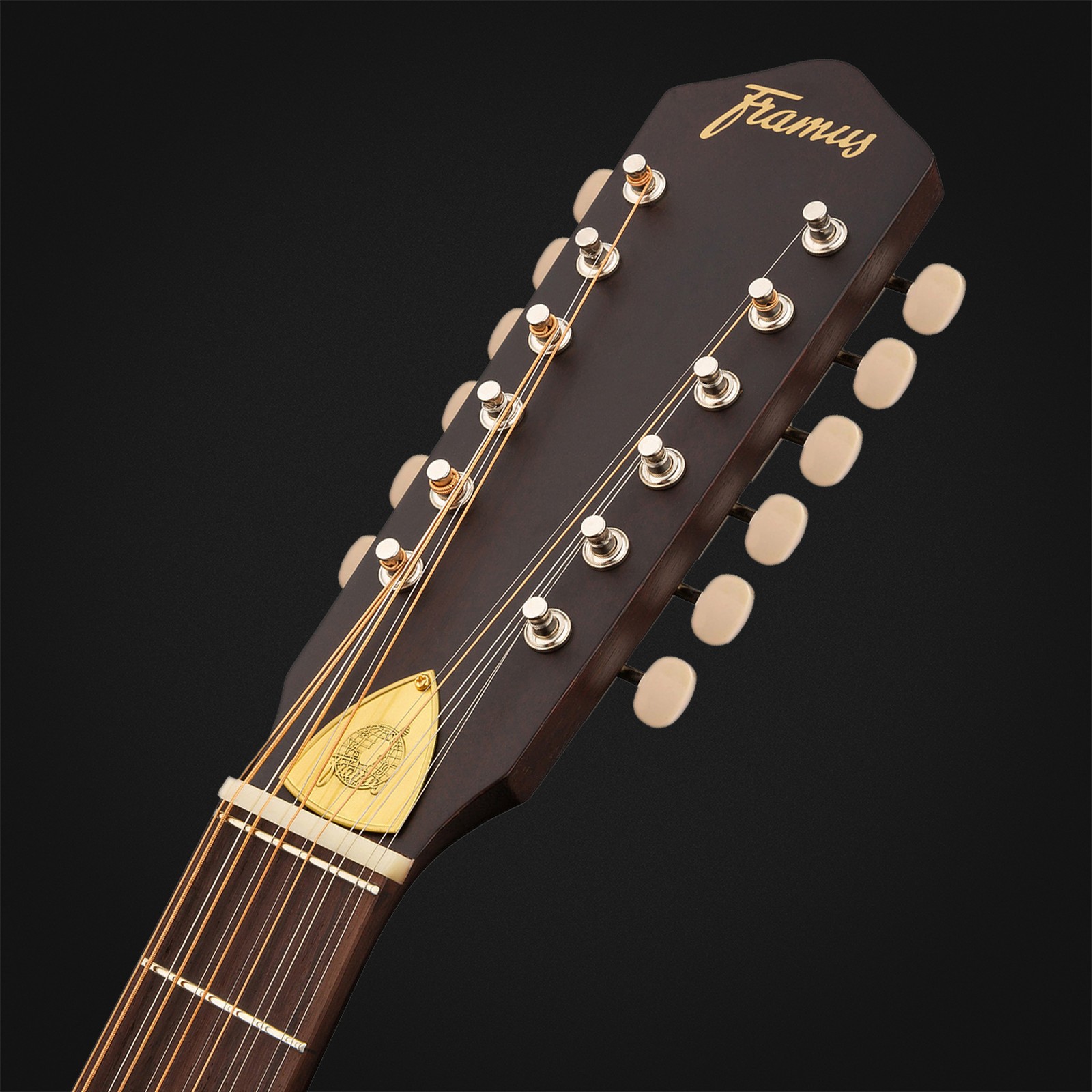 Kopfplatte der Framus Vintage Hootenanny 12 SB Satin