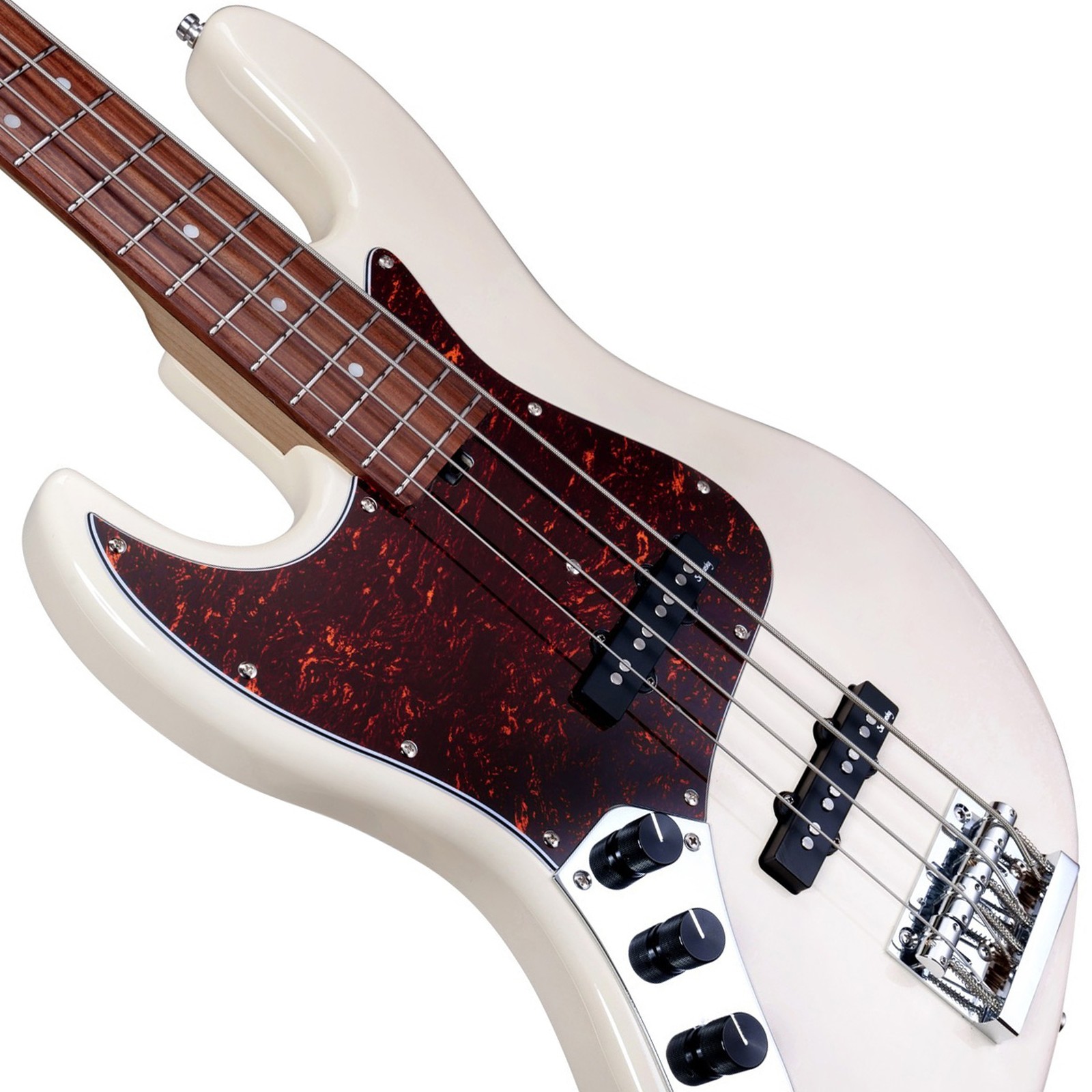 Korpus und Singlecoils des Sadowsky MetroExp21 Vint JJ4 Morado LH OWH