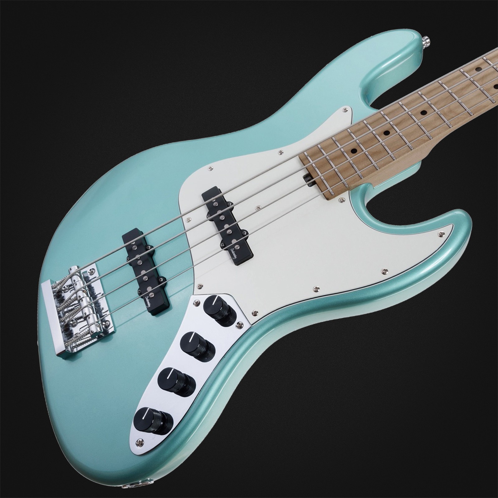 Sadowsky MetroExpress 21 Vintage JJ4 RM Sage Green, electric bass guitar, top