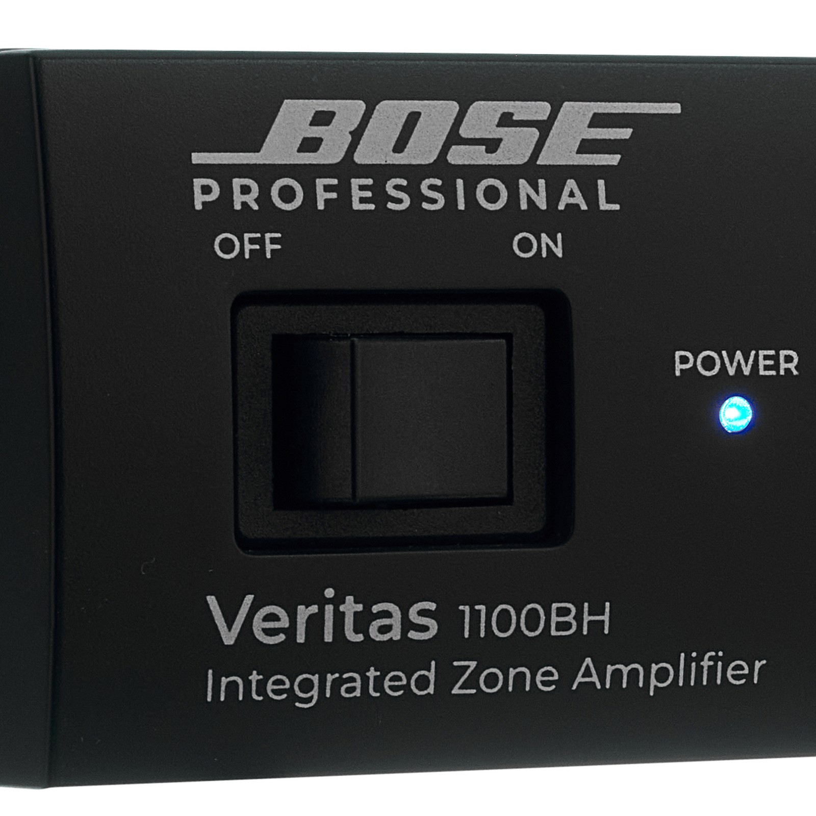 Panneau avant de l'amplificateur de puissance Bluetooth Bose Professional Veritas 1100BH