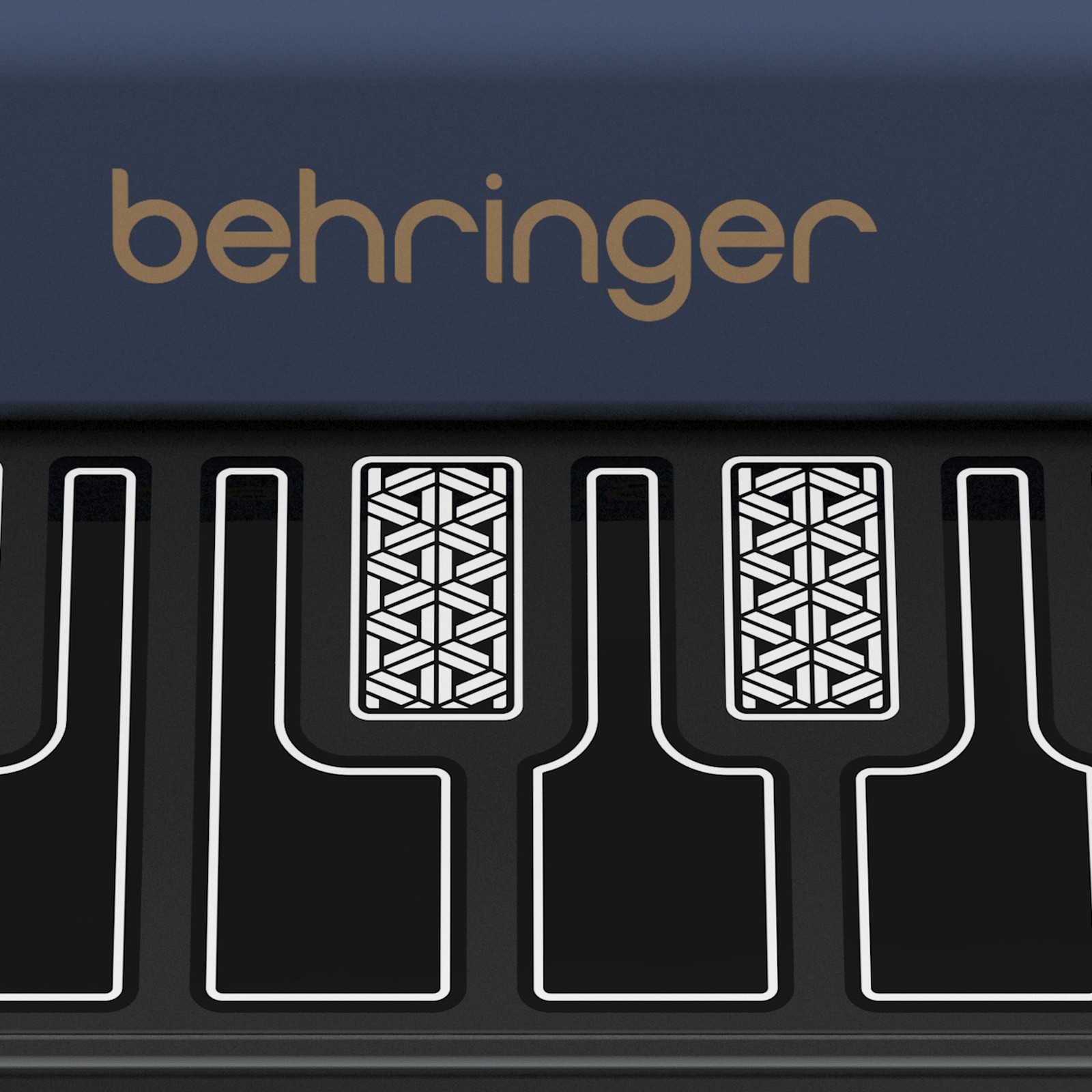 Touch-Keyboard des Behringer JT-4000M Micro
