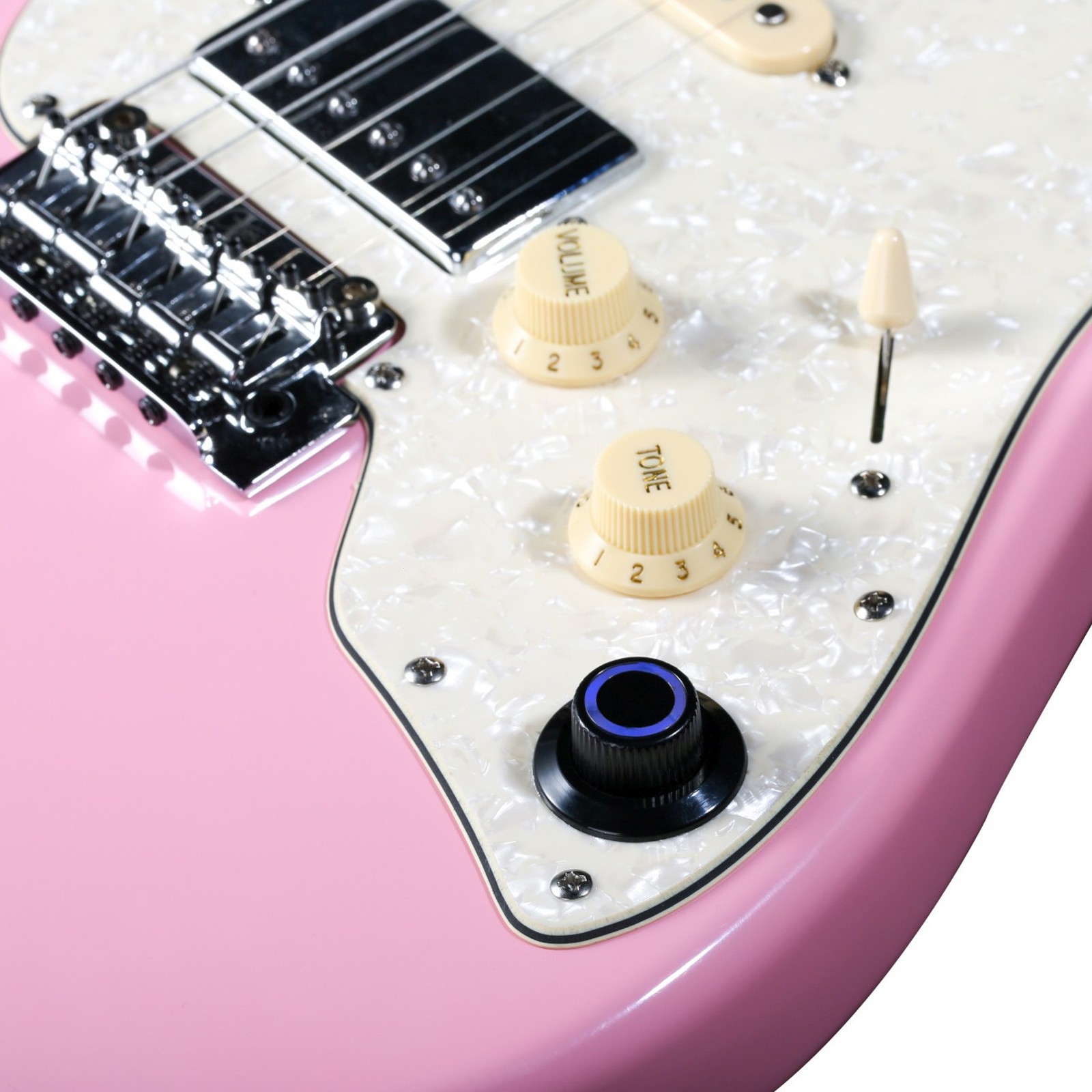 Boutons et sélecteur sur la Mooer GTRS Guitars Standard 801 SP