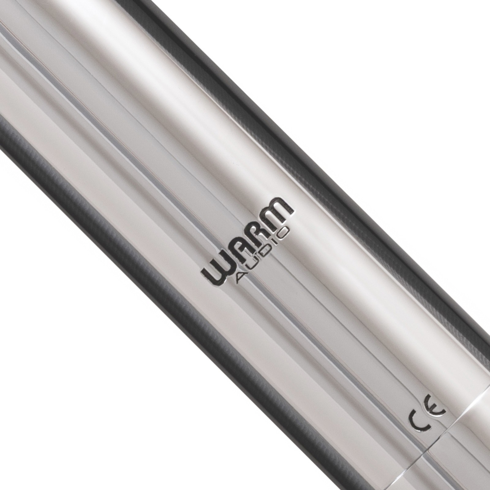 Aluminium housing of the Warm Audio WA-FT Fen-tone ribbon microphone