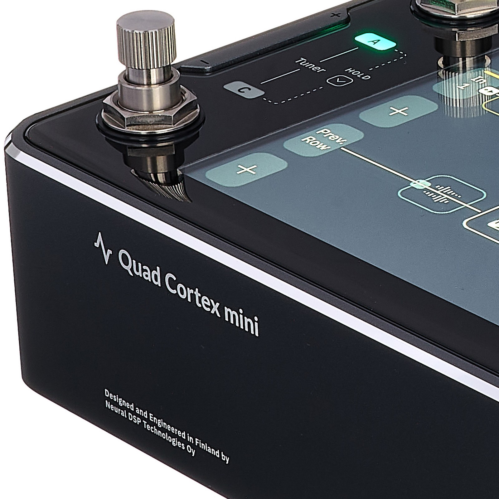 Boîtier et écran du Neural DSP Quad Cortex Mini