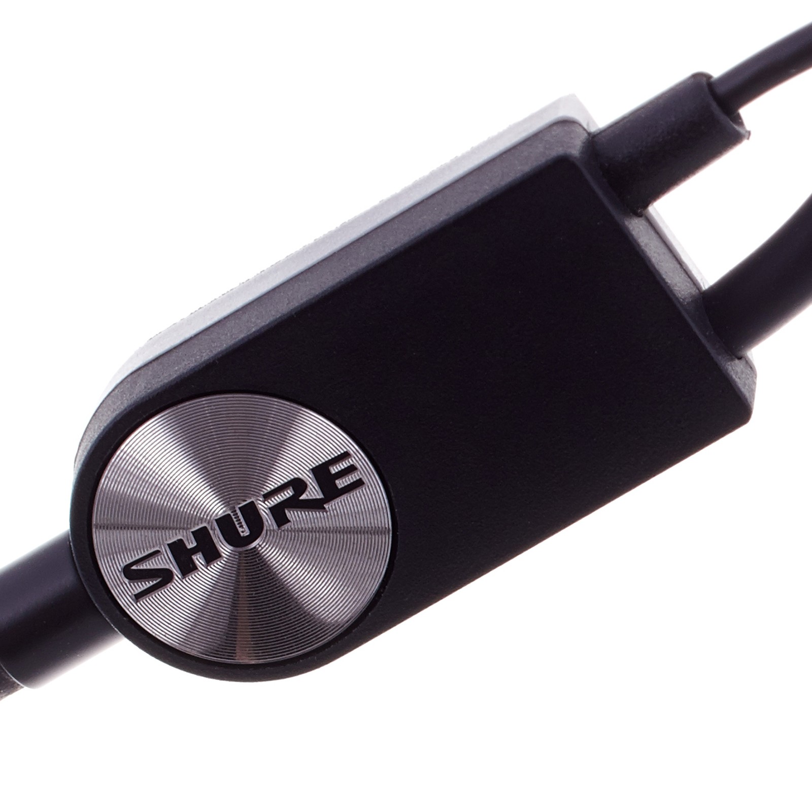 Detailed view of the Shure SM35 TQG headset condenser microphone