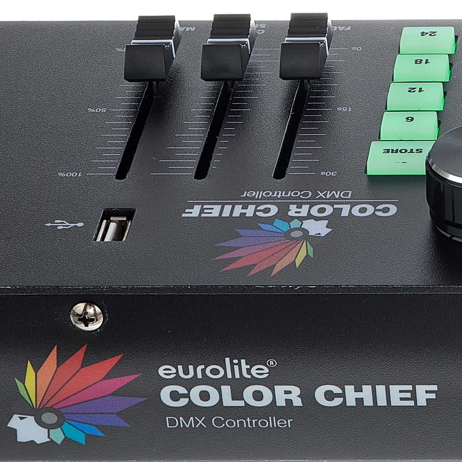Eurolite DMX LED Color Chief Controller Rückseite