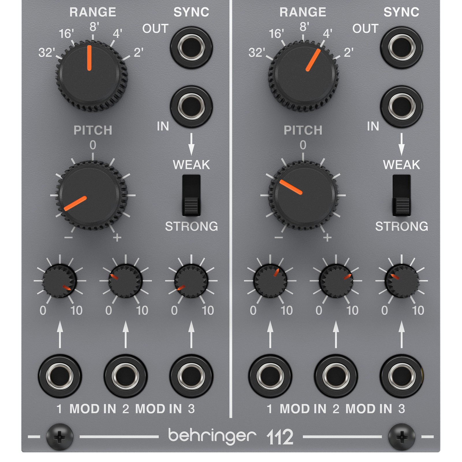 Logo auf Behringer 112 Dual VCO