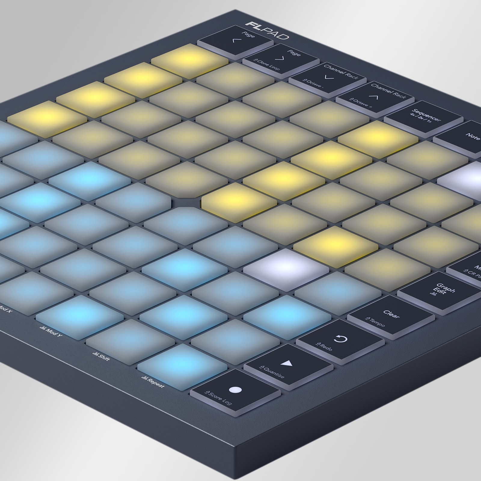 Beleuchtetes Novation FLPad
